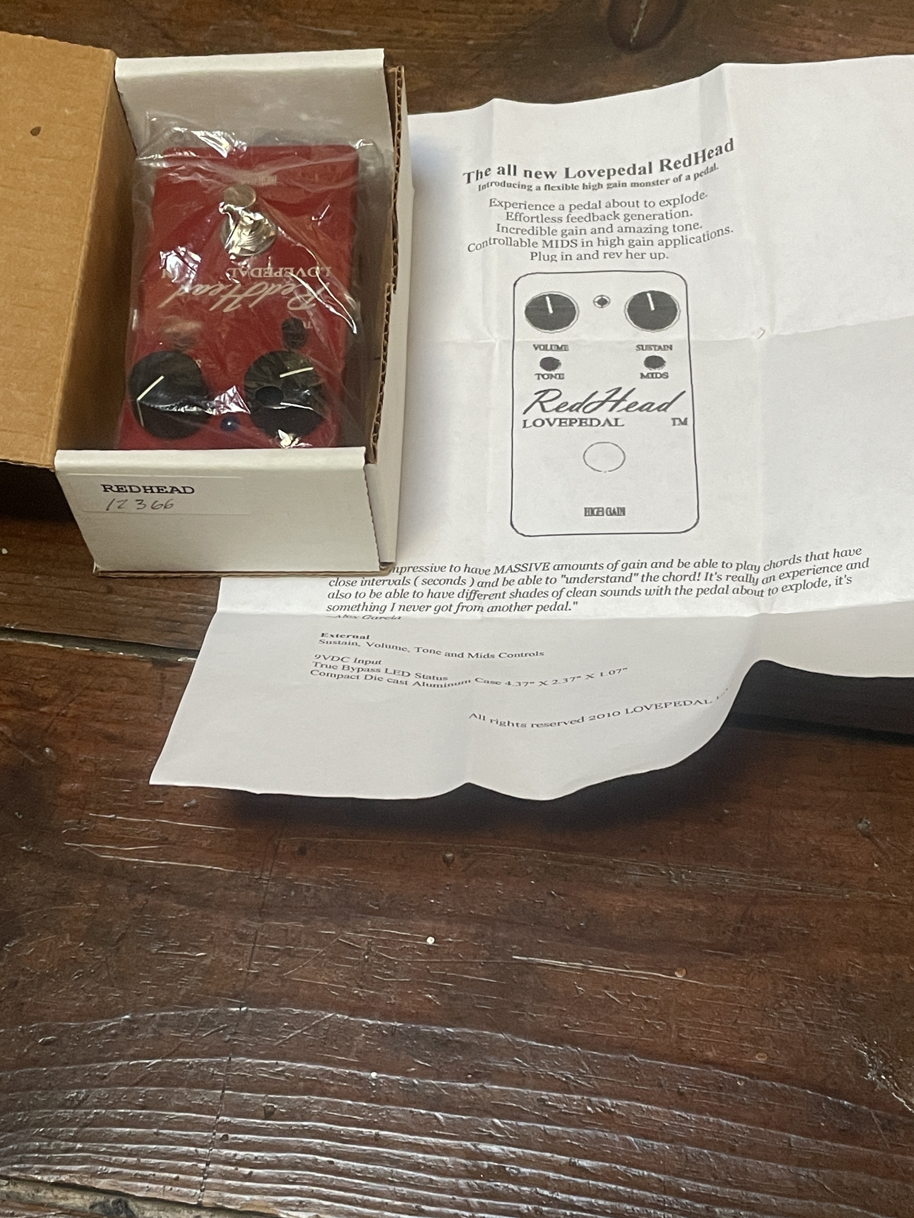 Lovepedal RedHead (74357)