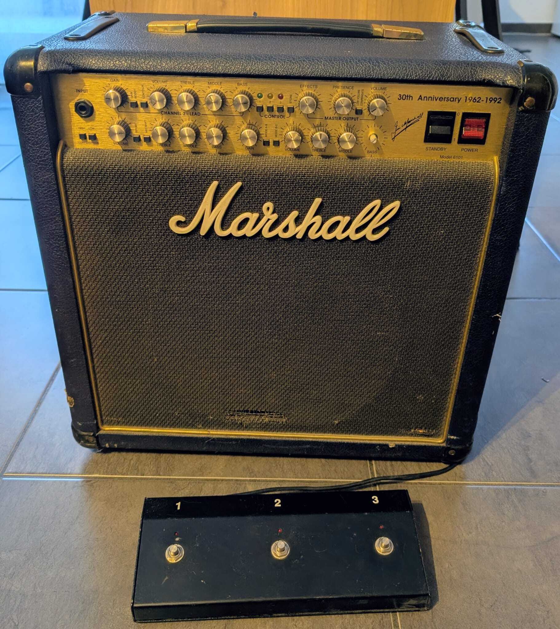 Vends Marshall 6101 Combo 30th Anniversary