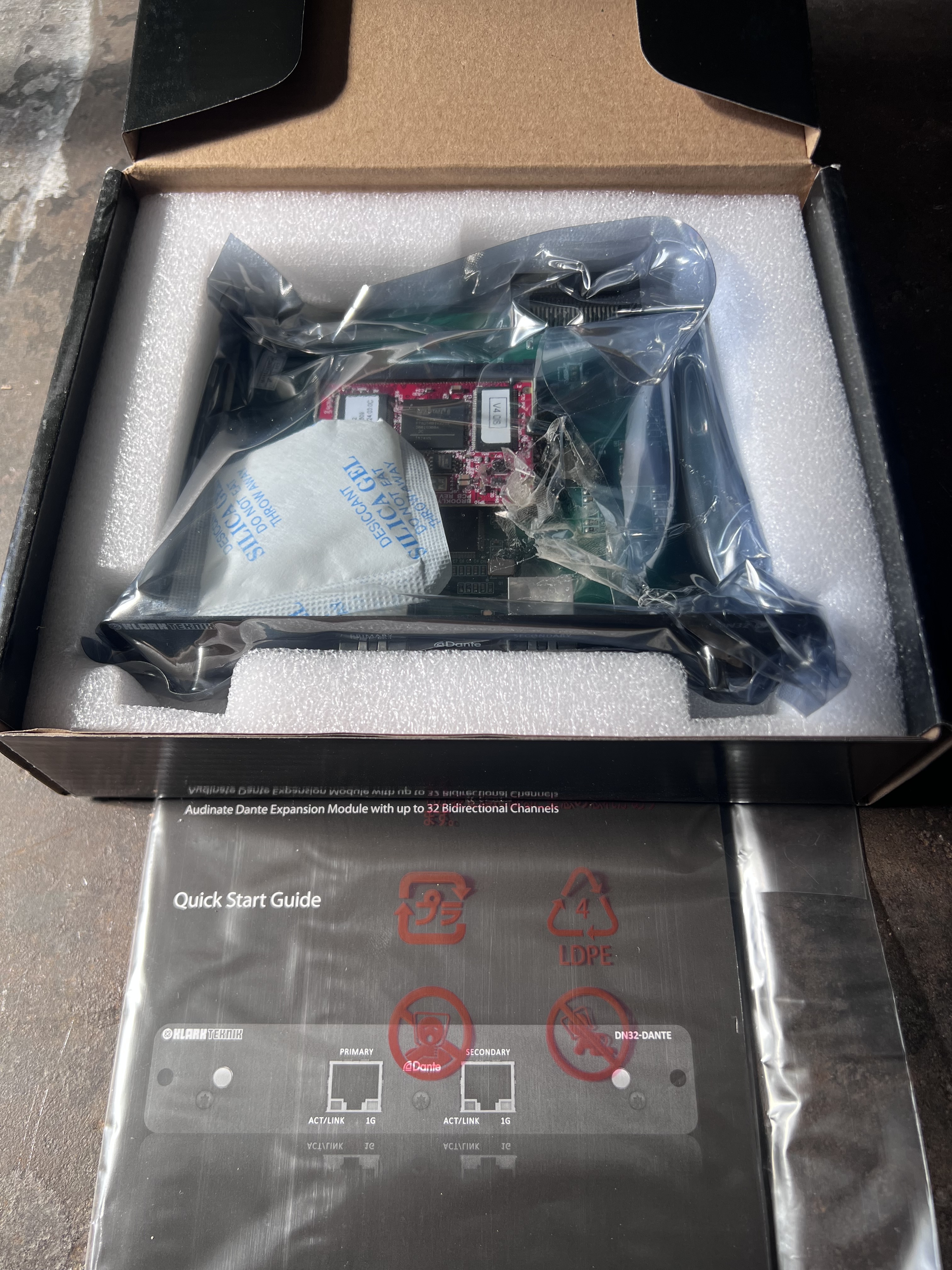 Vends carte DANTE DN32