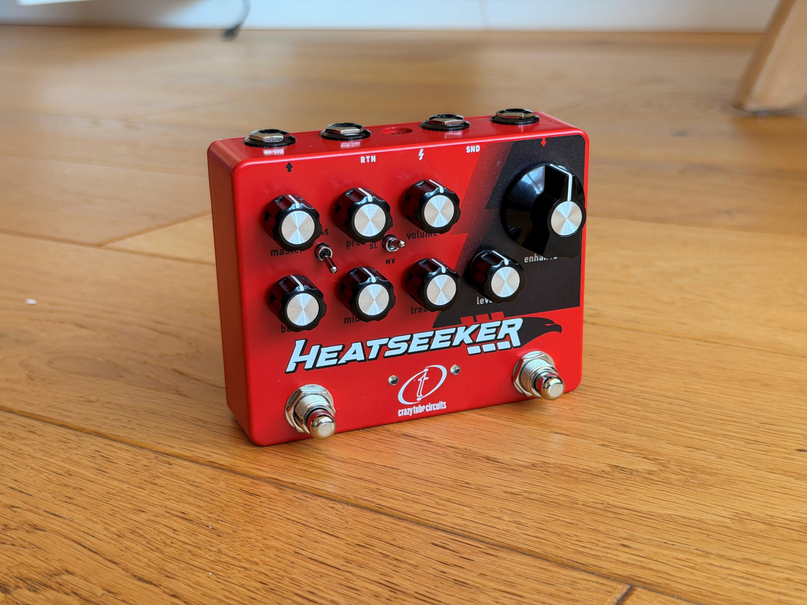 Pedale Heatseeker CRAZY TUBE CIRCUITS sous garantie