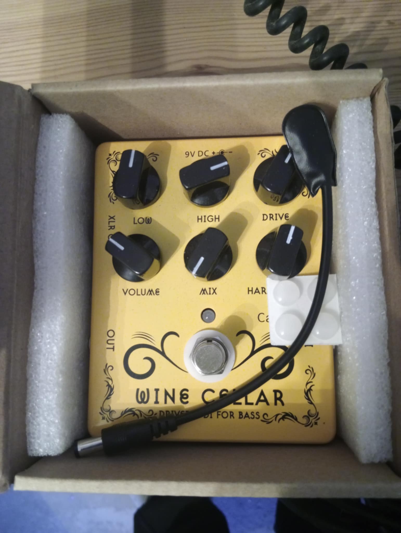 Pédale Overdrive Basse Caline CP-60 Wine Cellar