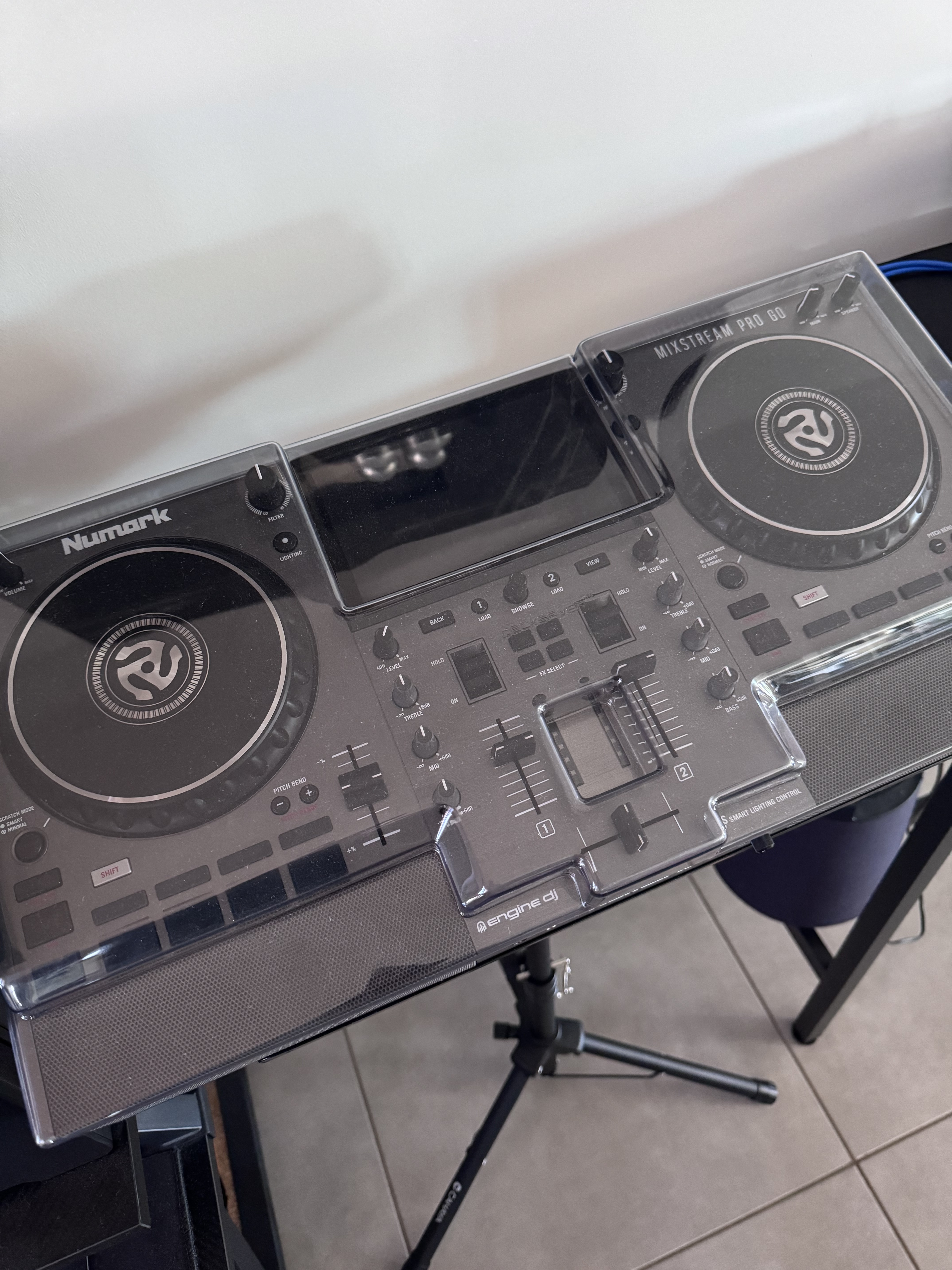 numark mixstream pro go GARANTIE + protection decksaver