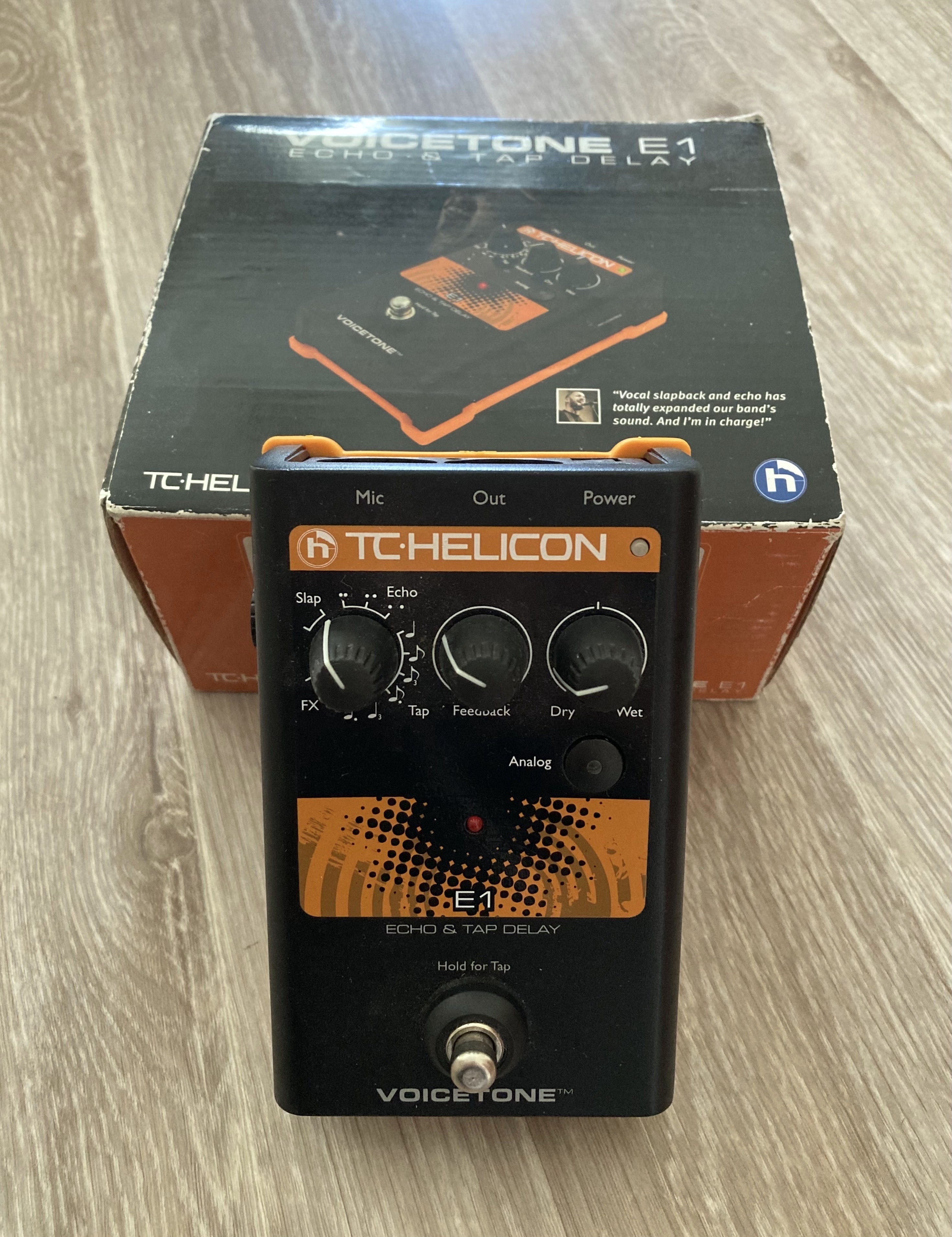 TC-Helicon Voice Tone E1 en très bon état
