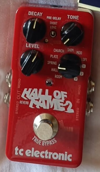 Vends Hall of fame TC Electronics 