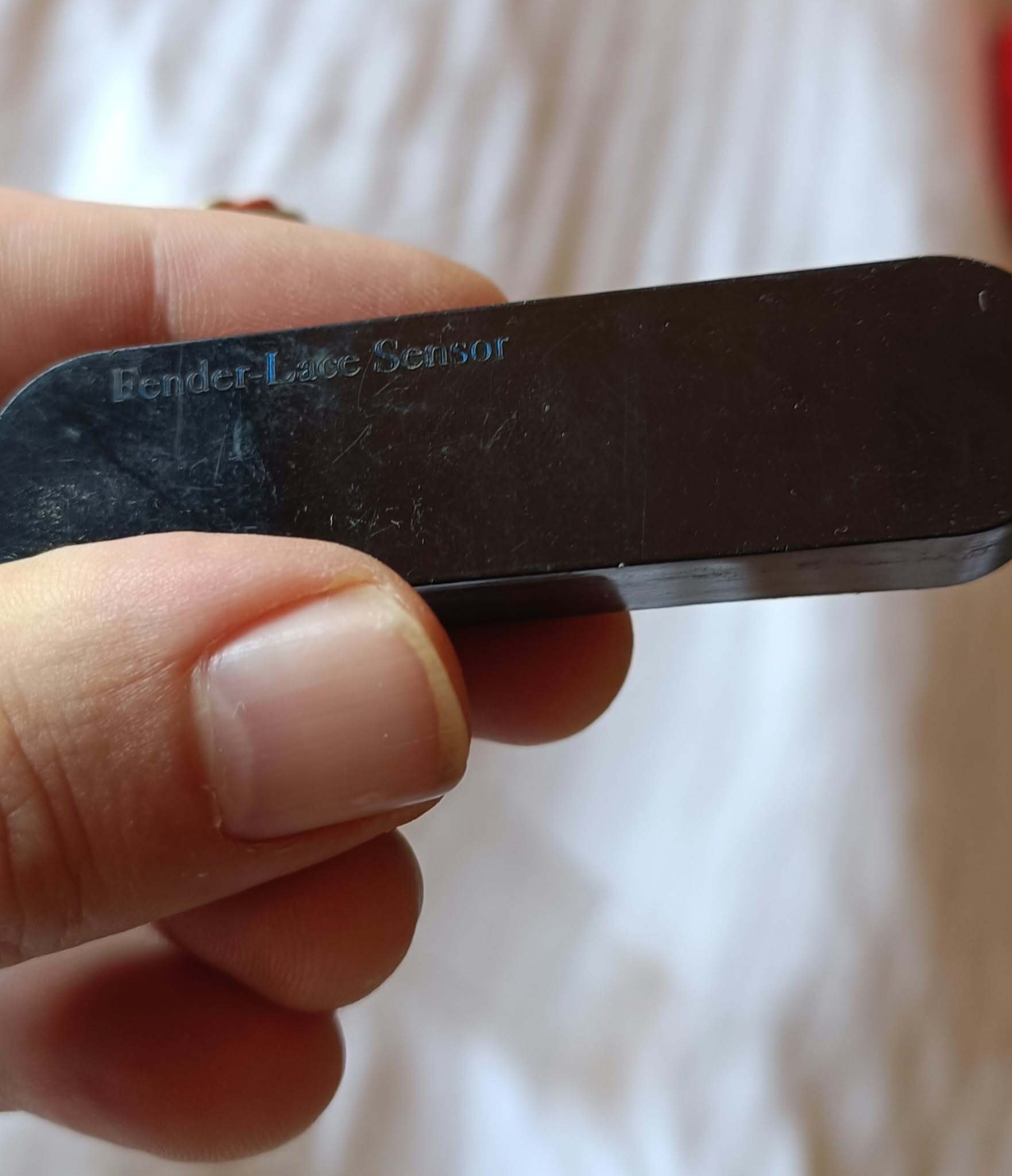 Vends micro Lace Sensor Bleu Fender + 1 micro simple de marque inconnue