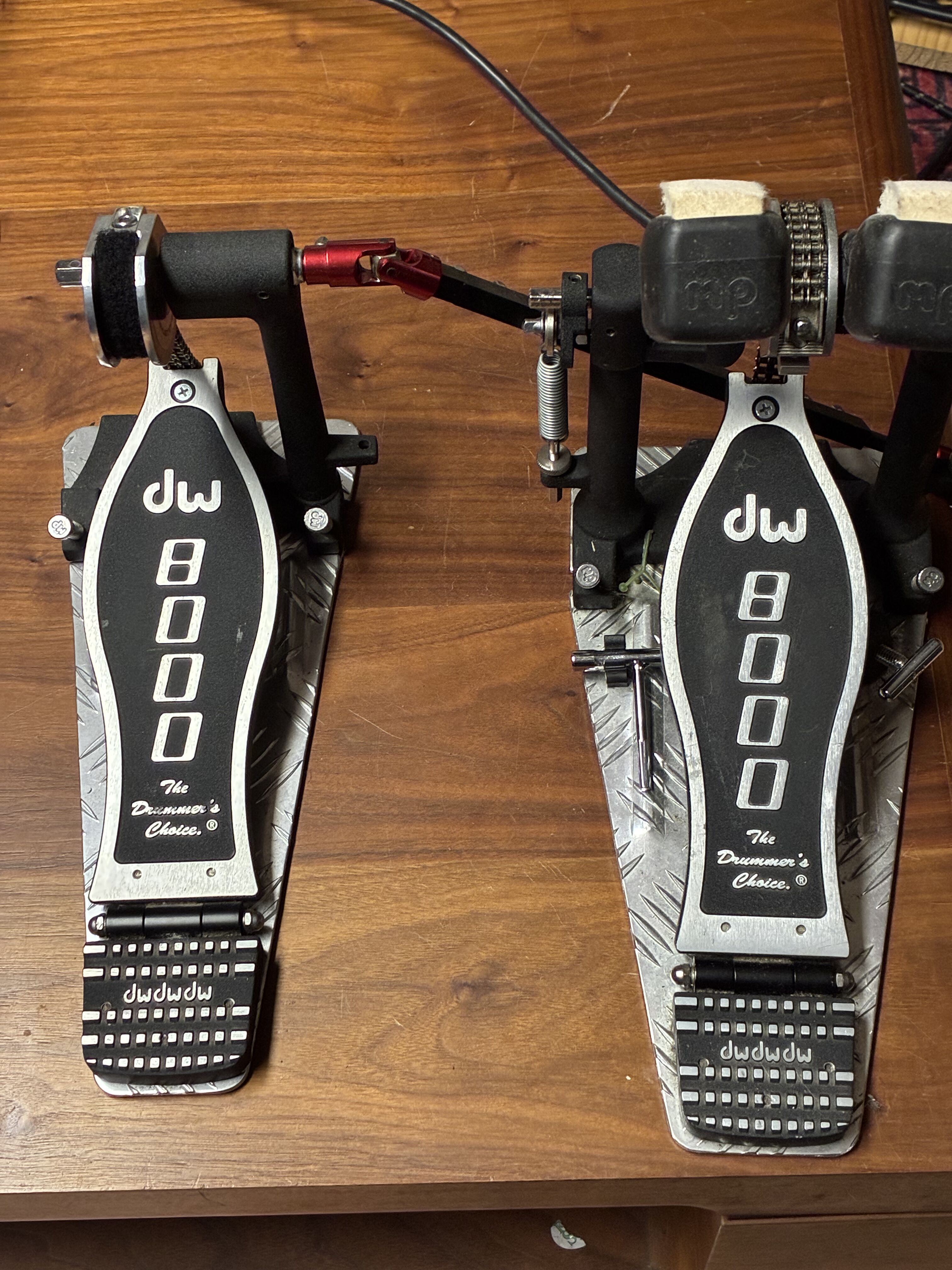 Double pédale de grosse caisse DW 8000
