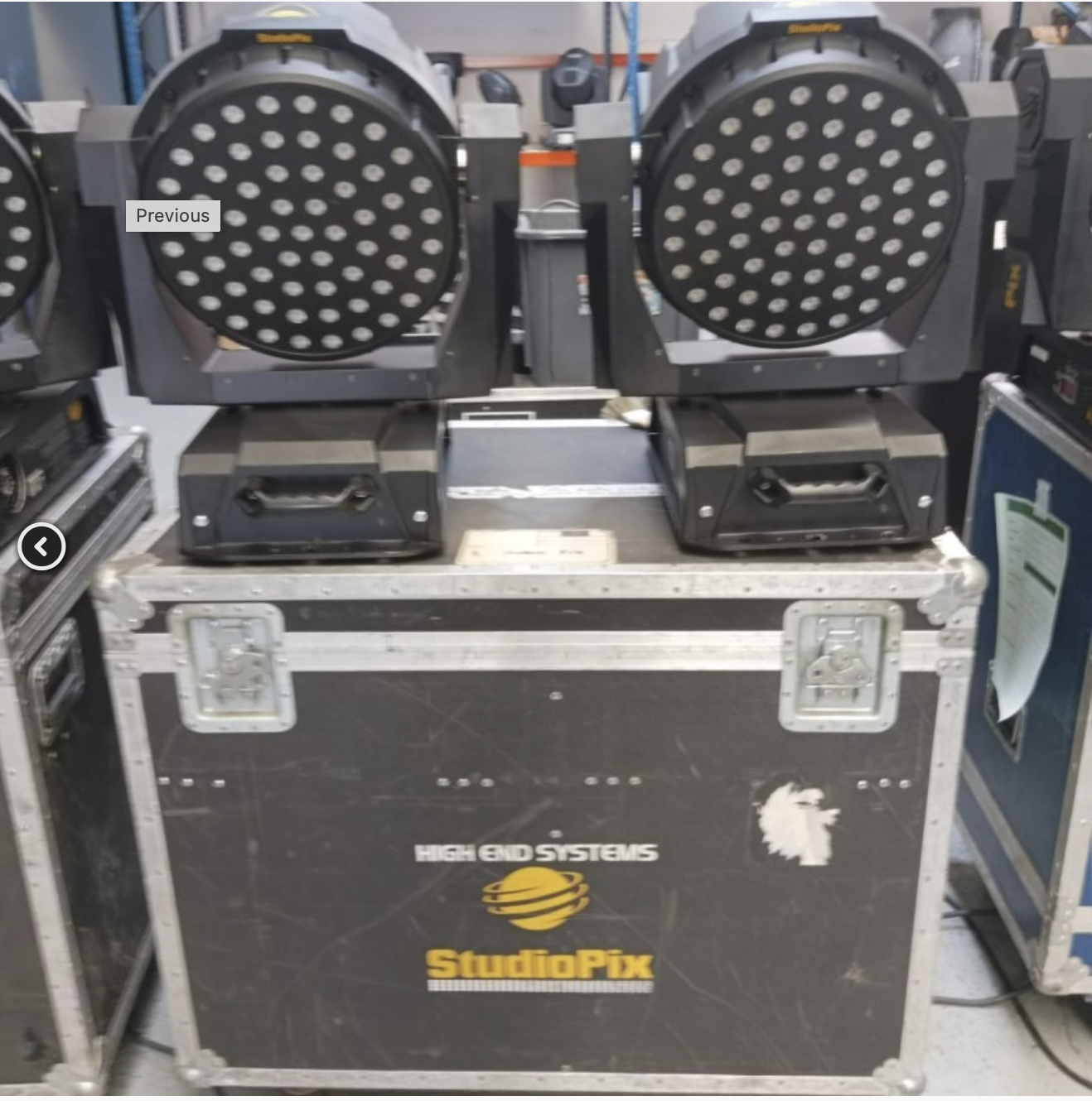 STUDIO PIX LYRE LED HIGH END SYSTEM ( LOT DE 06 PIECES )