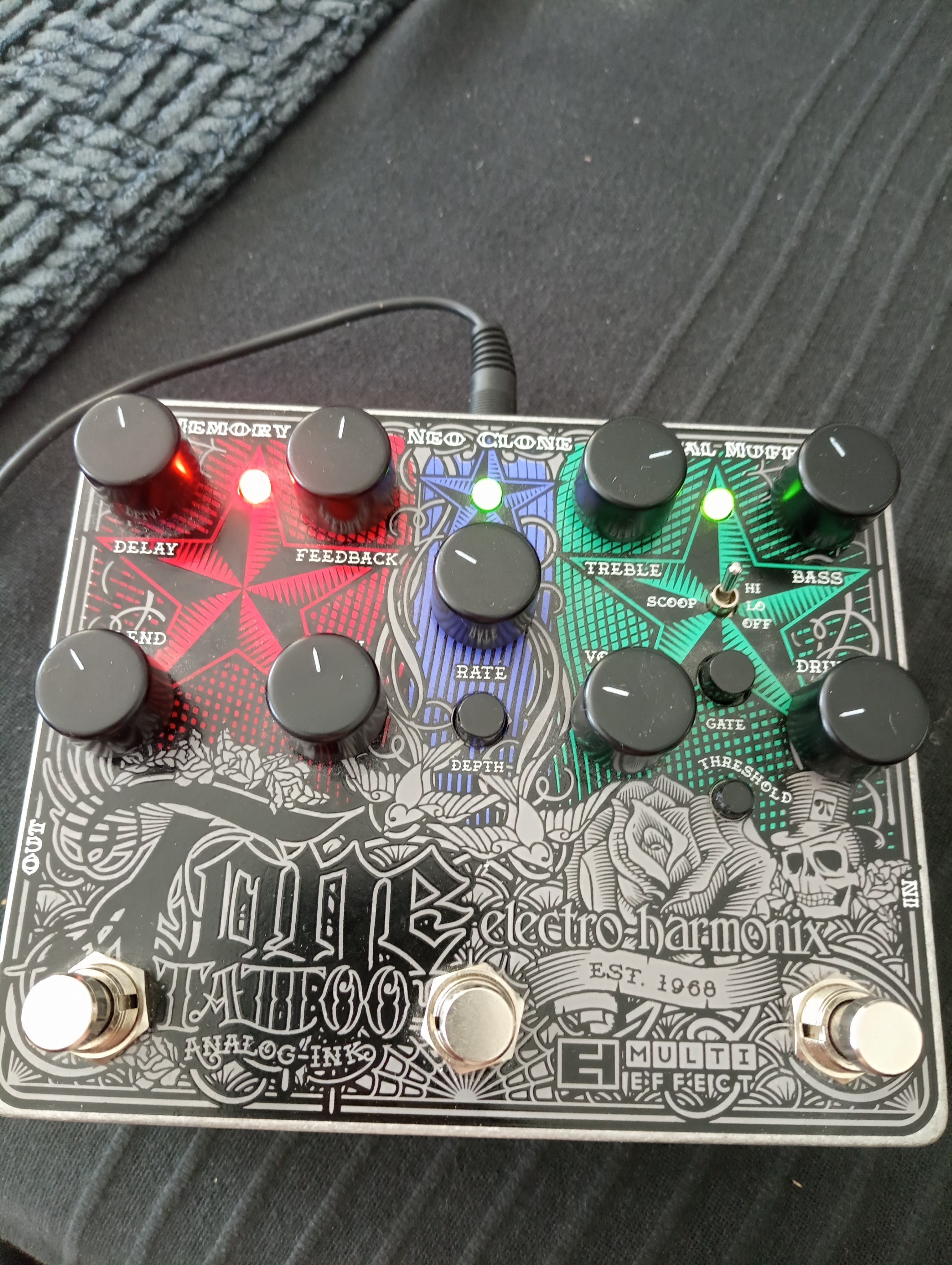 Electro harmonix tone tatoo ehx