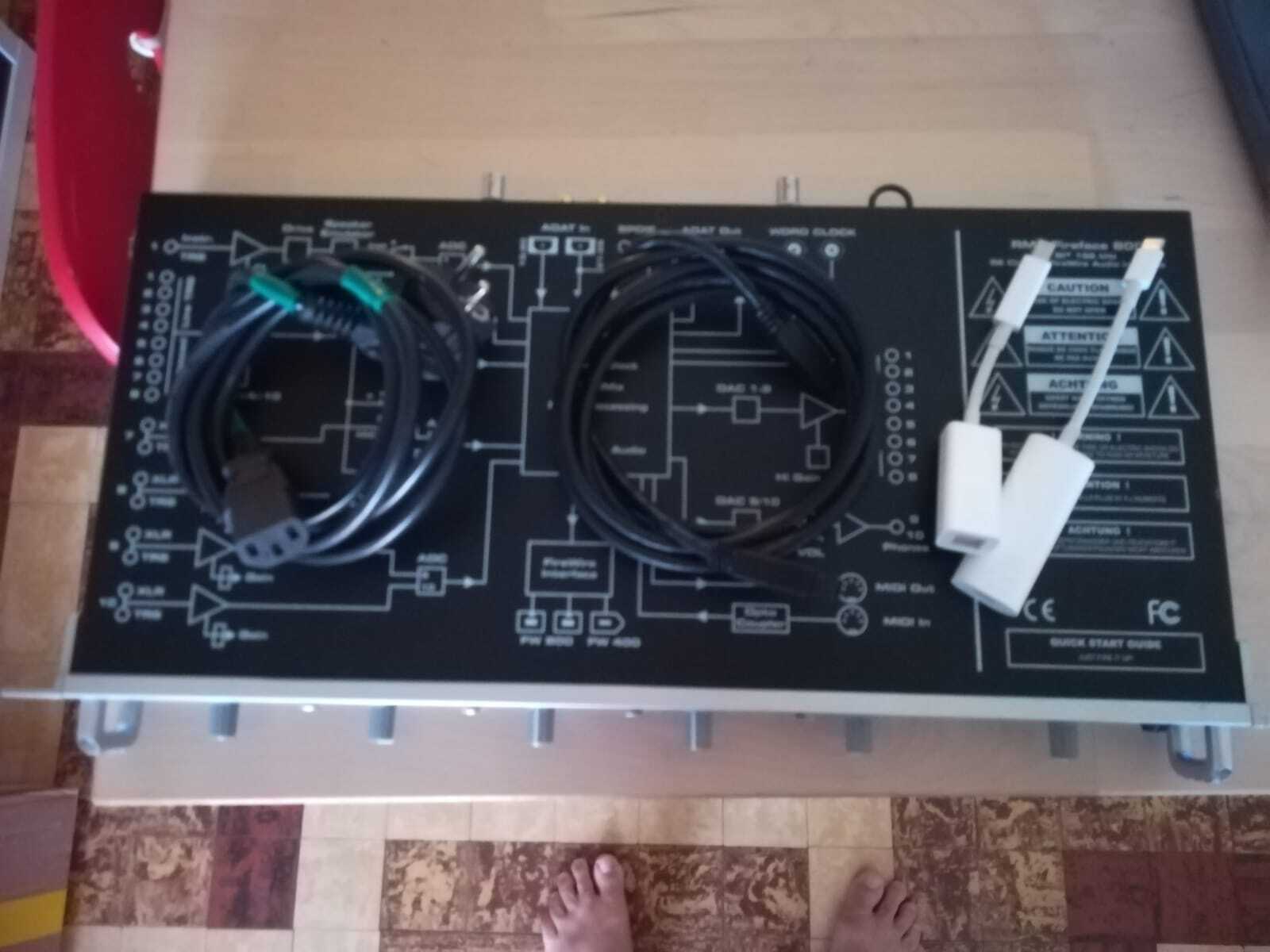 Rme Fireface 800 + Adaptateurs Apple