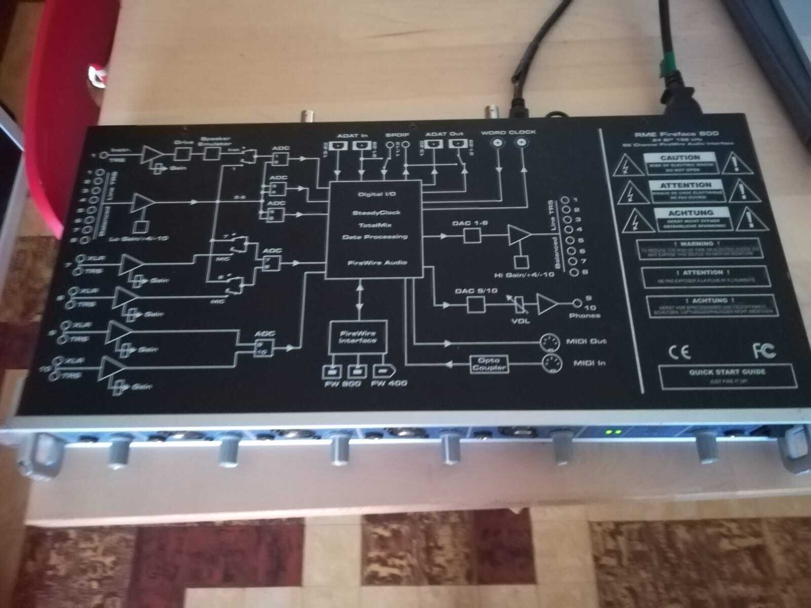 RME Audio Fireface 800 (44920)