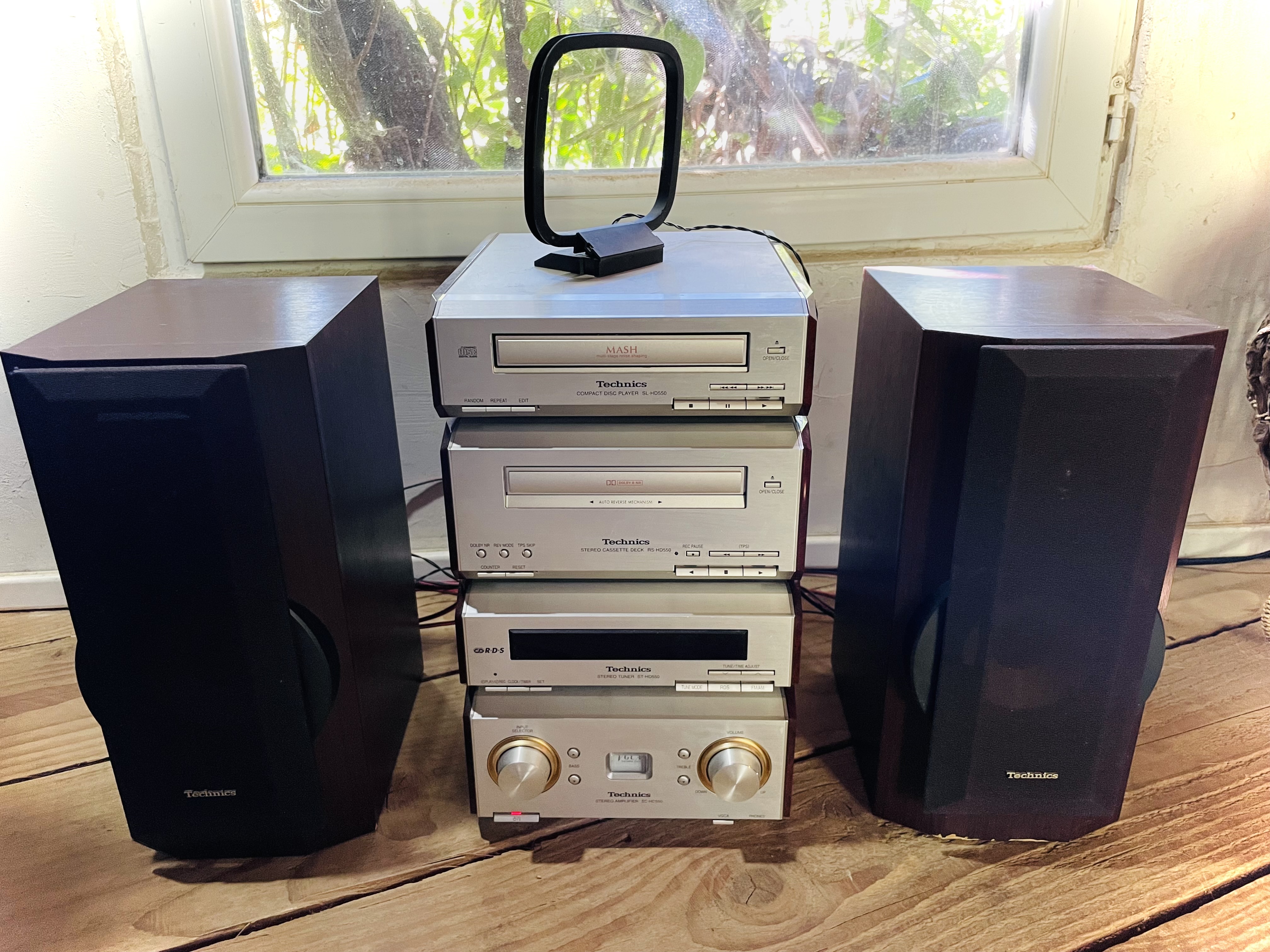 Chaîne-hi-fi Technics HD-550