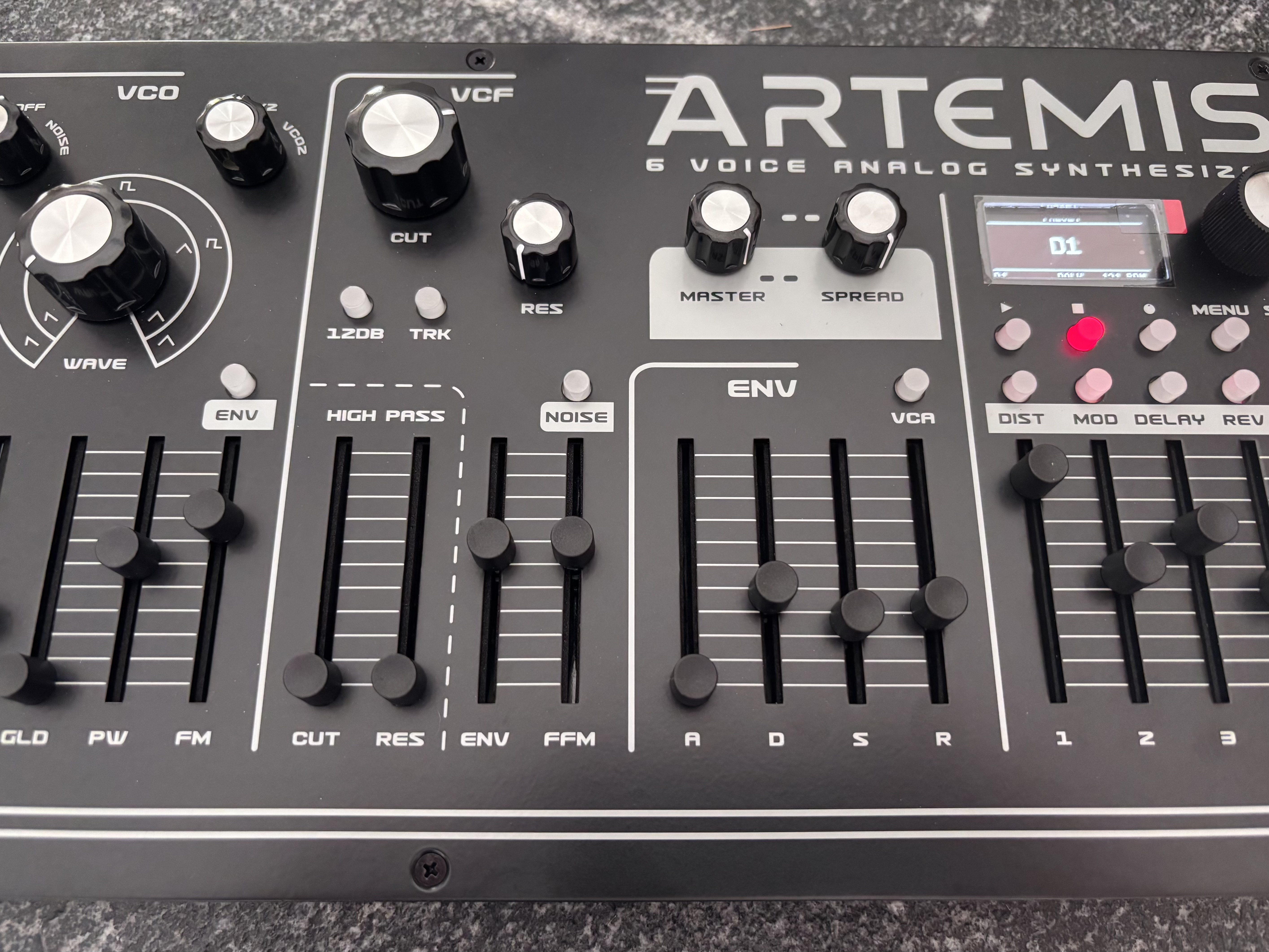 Dreadbox Artemis - VCF ENV