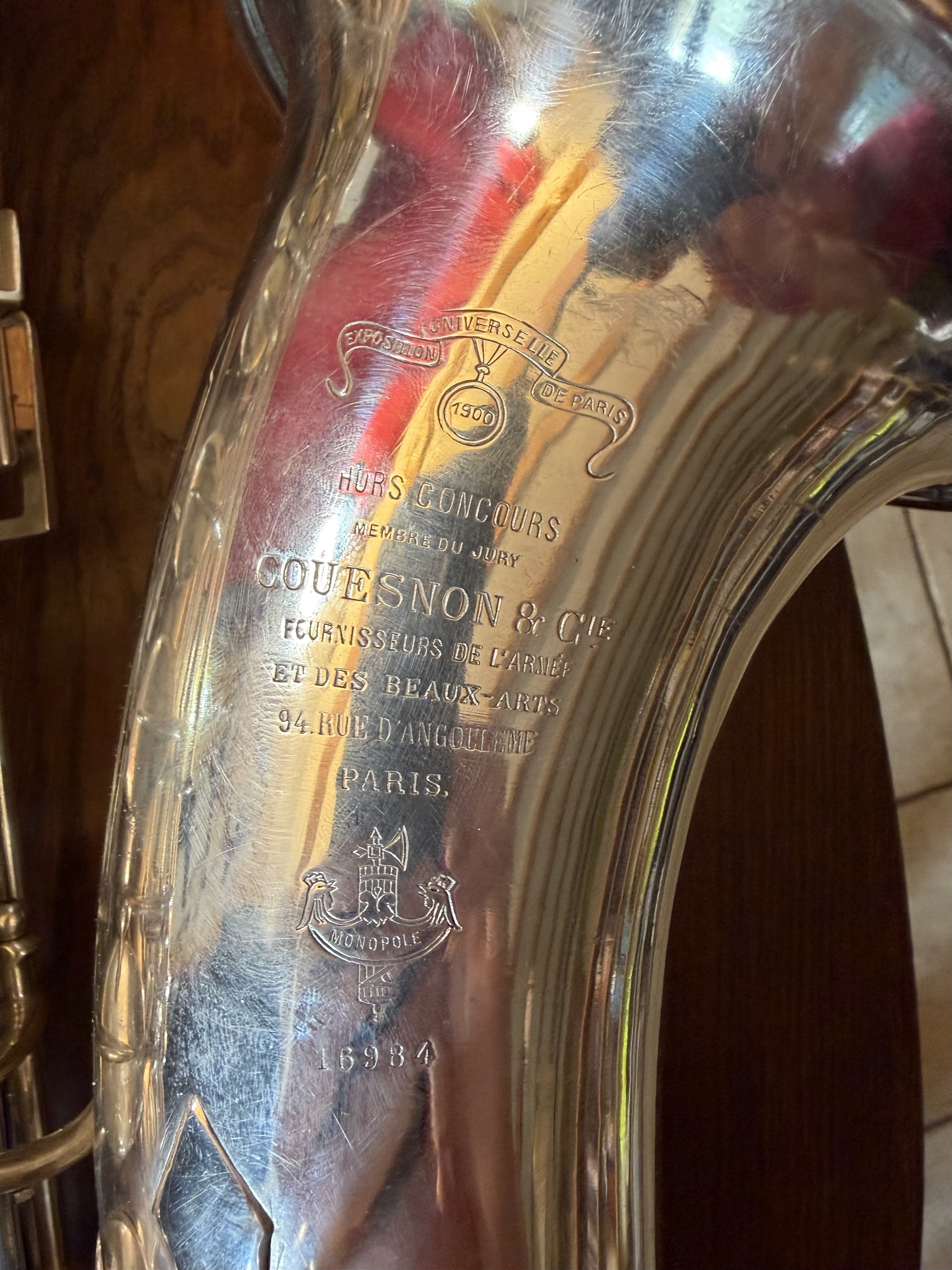 Vend saxophone Ténor Couesnon 