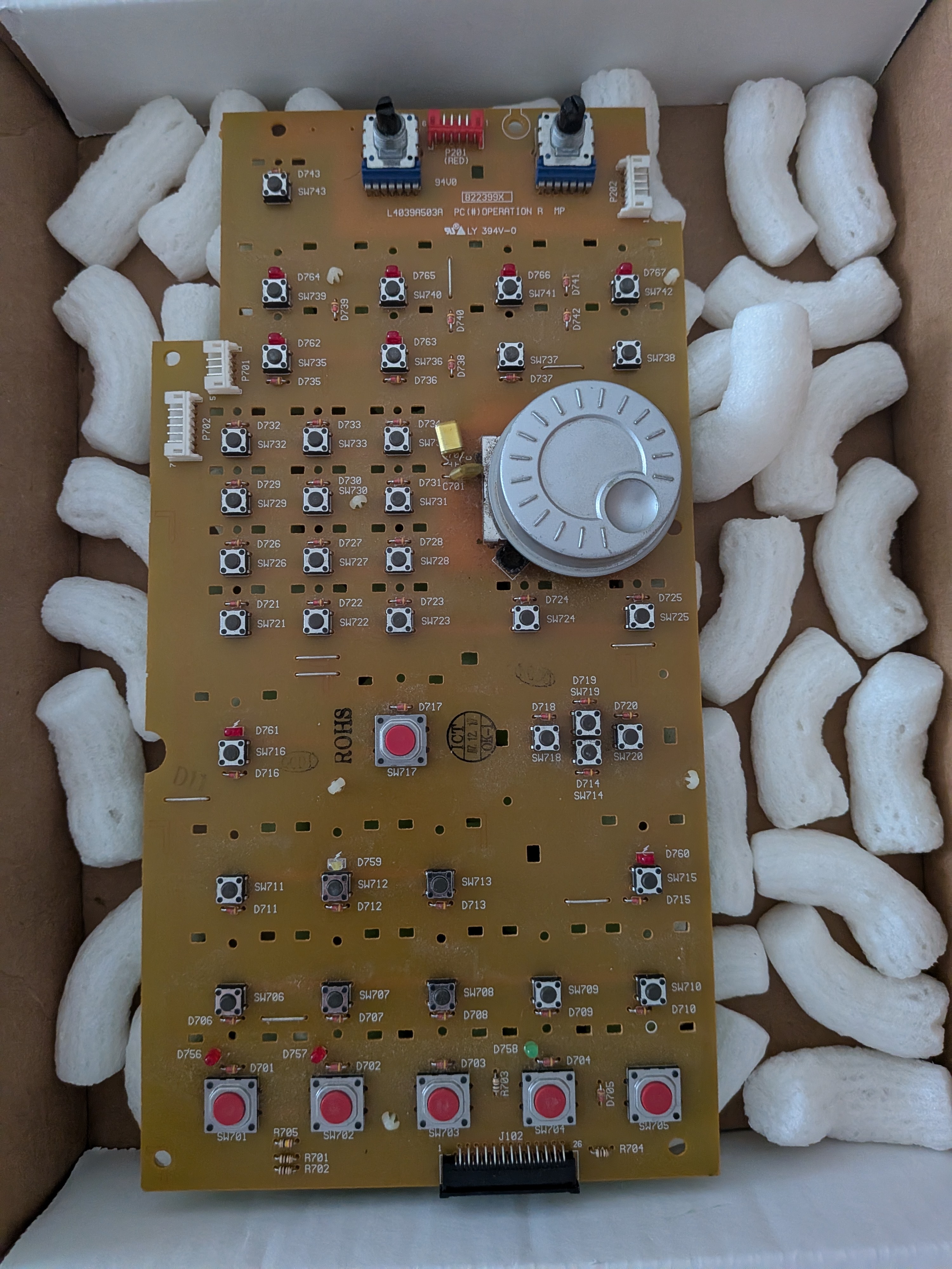 Vds carte PCB + Jogwheel d'origine MPC 2500