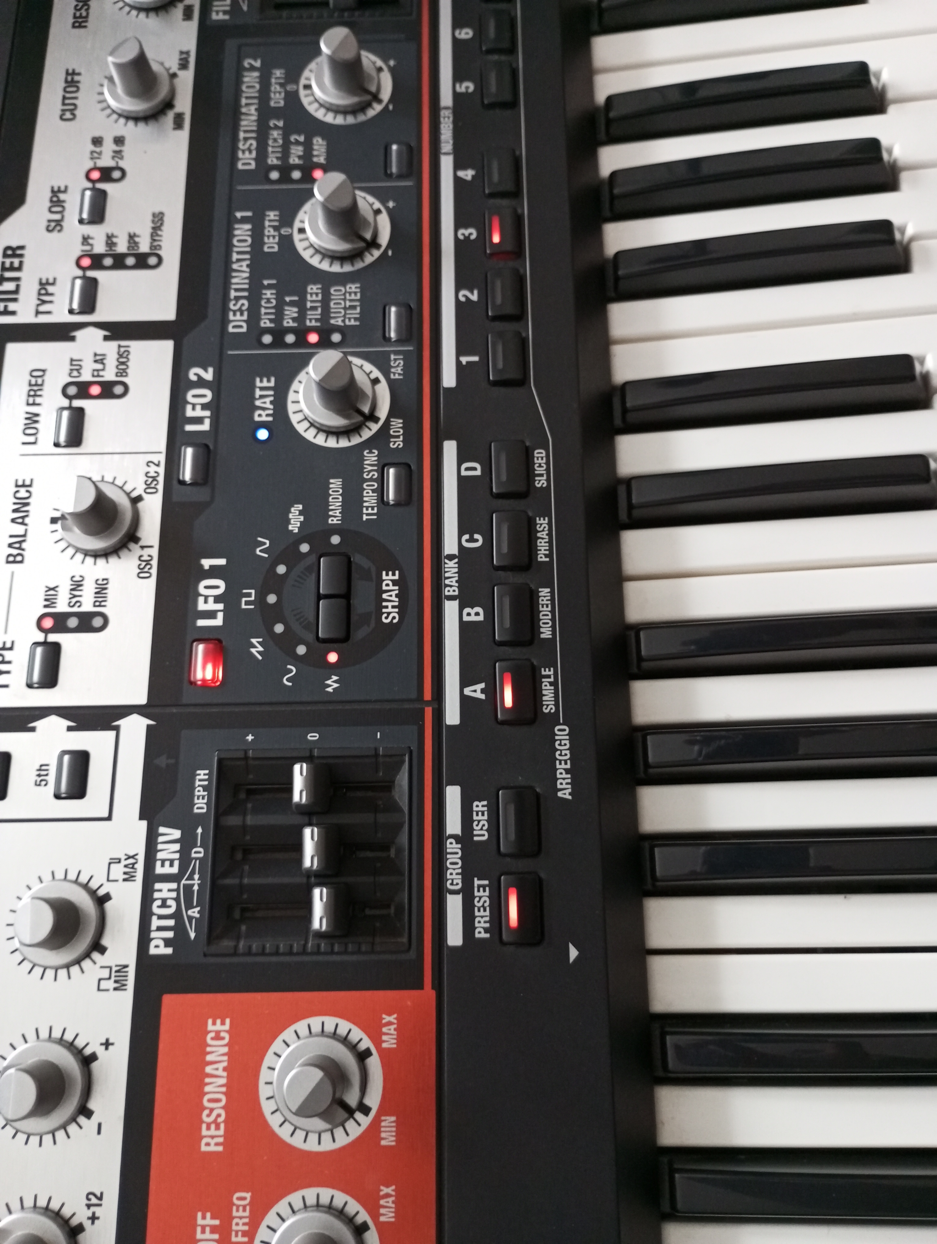 Vend Roland sh201