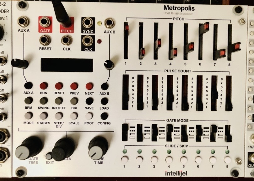 Vends Intellijel Metropolis RED FADERS - Comme neuf