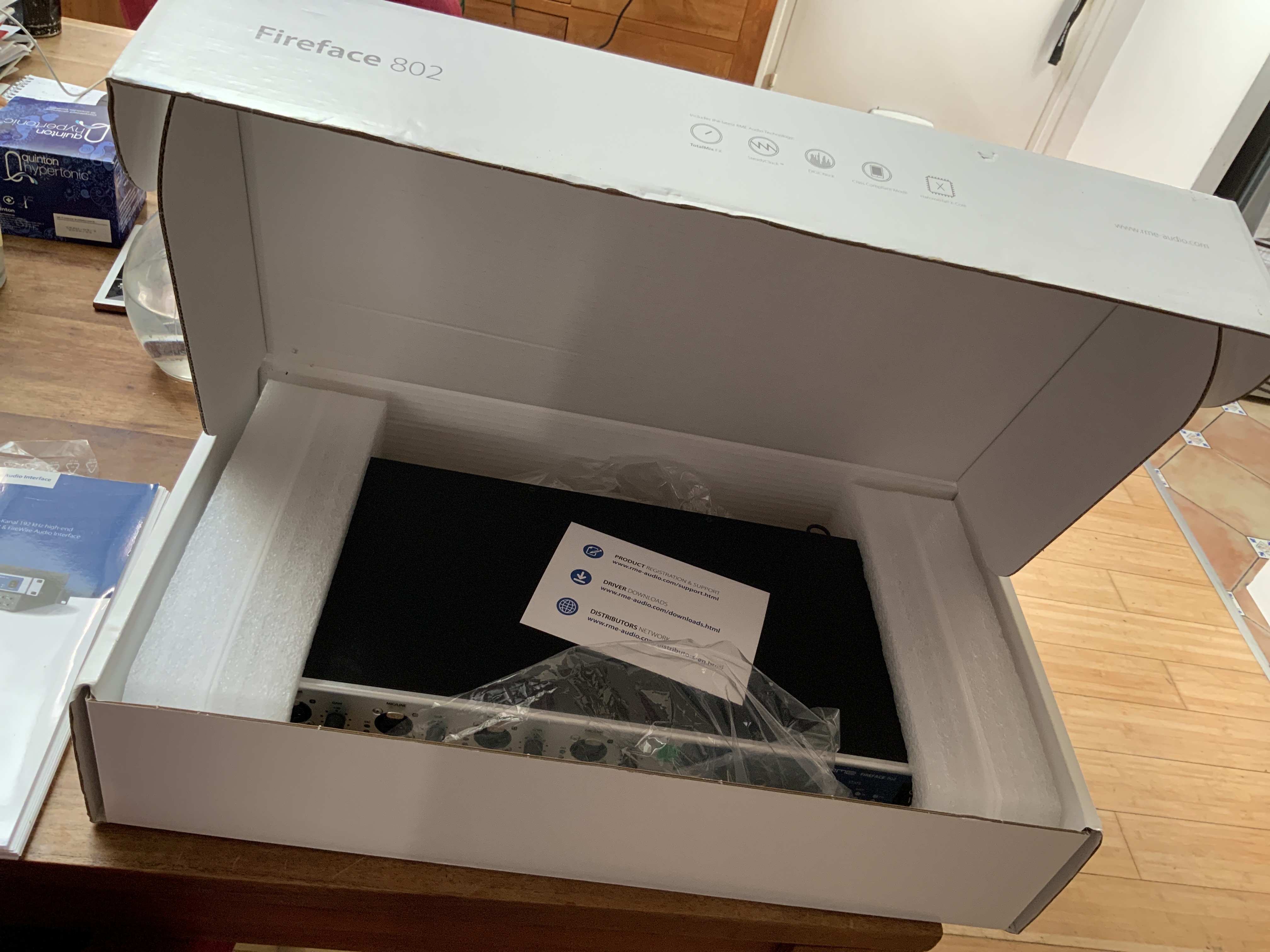 Vend Fireface 802 jamais utilisée 