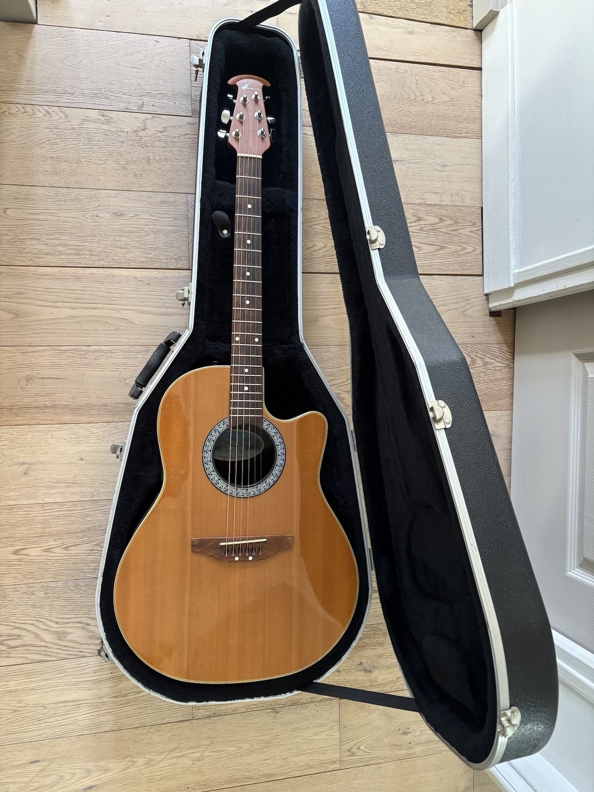 Guitare électro-acoustique Ovation 4771 Balladeer Natural – Corée – TBE + étui