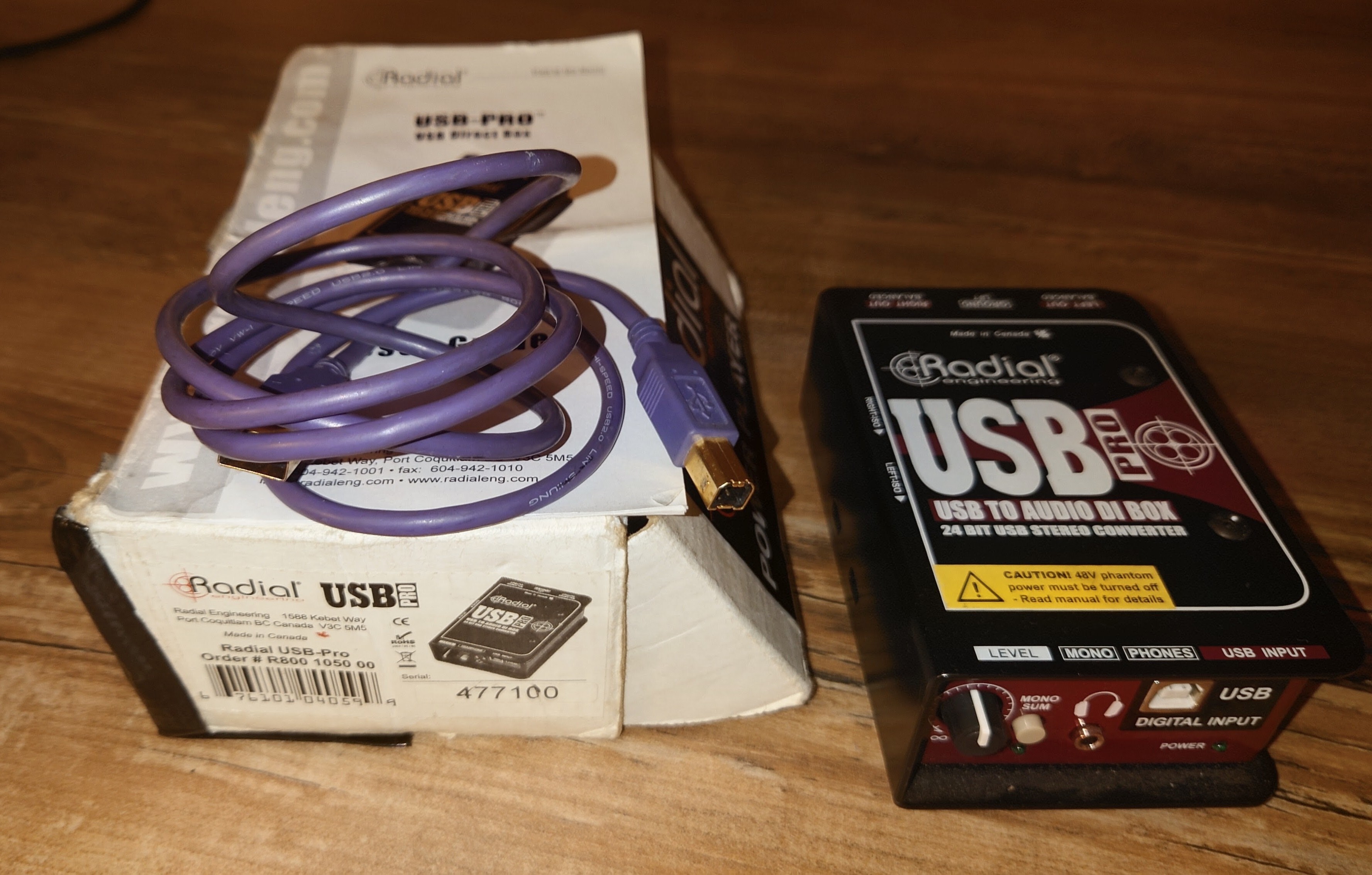 Vds Radial USB Pro
