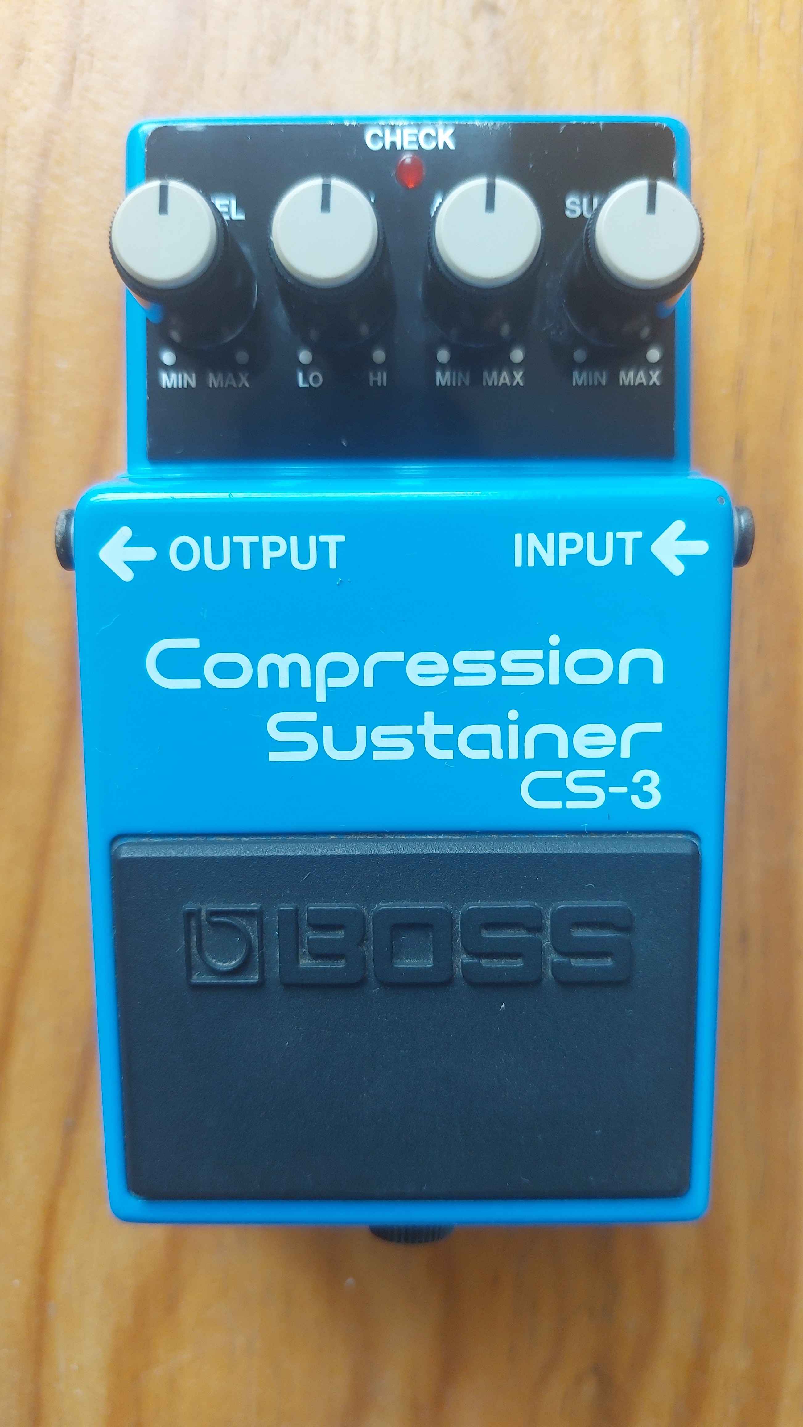 Boss CS-3 Compression Sustainer – Made in Japan (Mai 1987) – État Collection