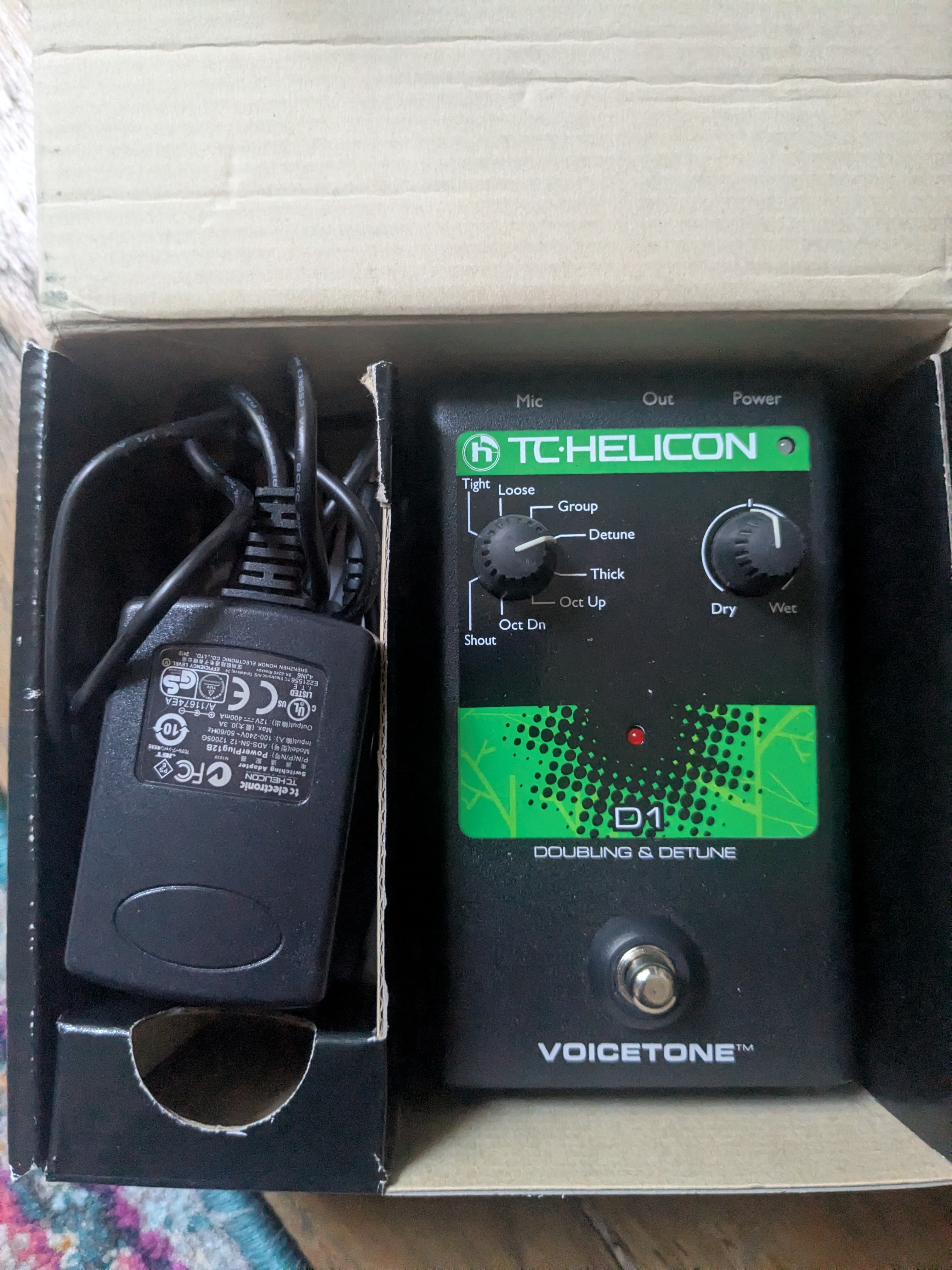 Pédale voicetone D1 
