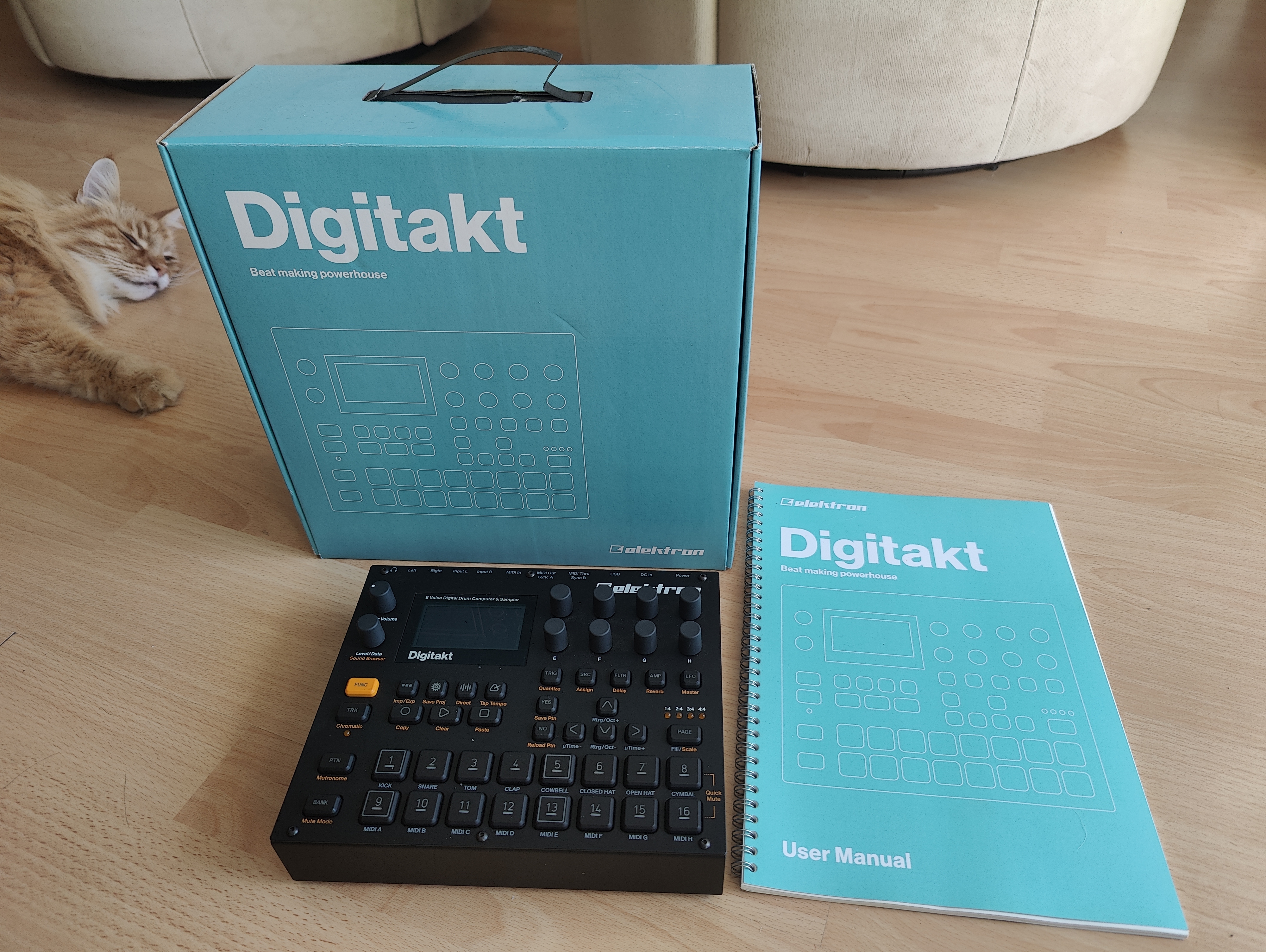 Vends Digitakt parfait état - peu servie - 