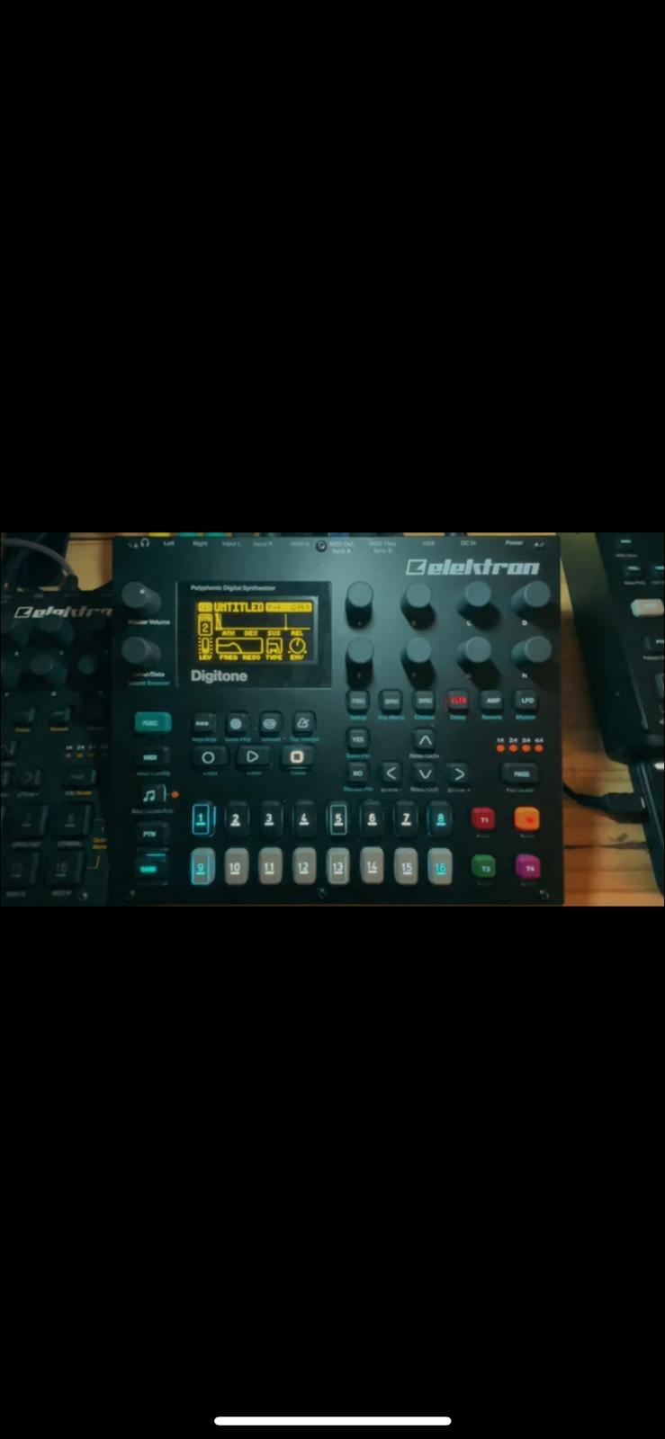 Digitone + banques son et boite d'origine