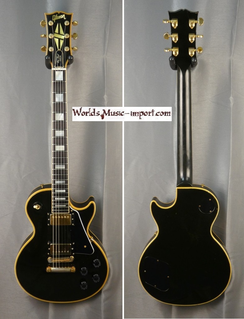 GIBSON Les Paul Custom Black Beauty 1994 "100th" import
