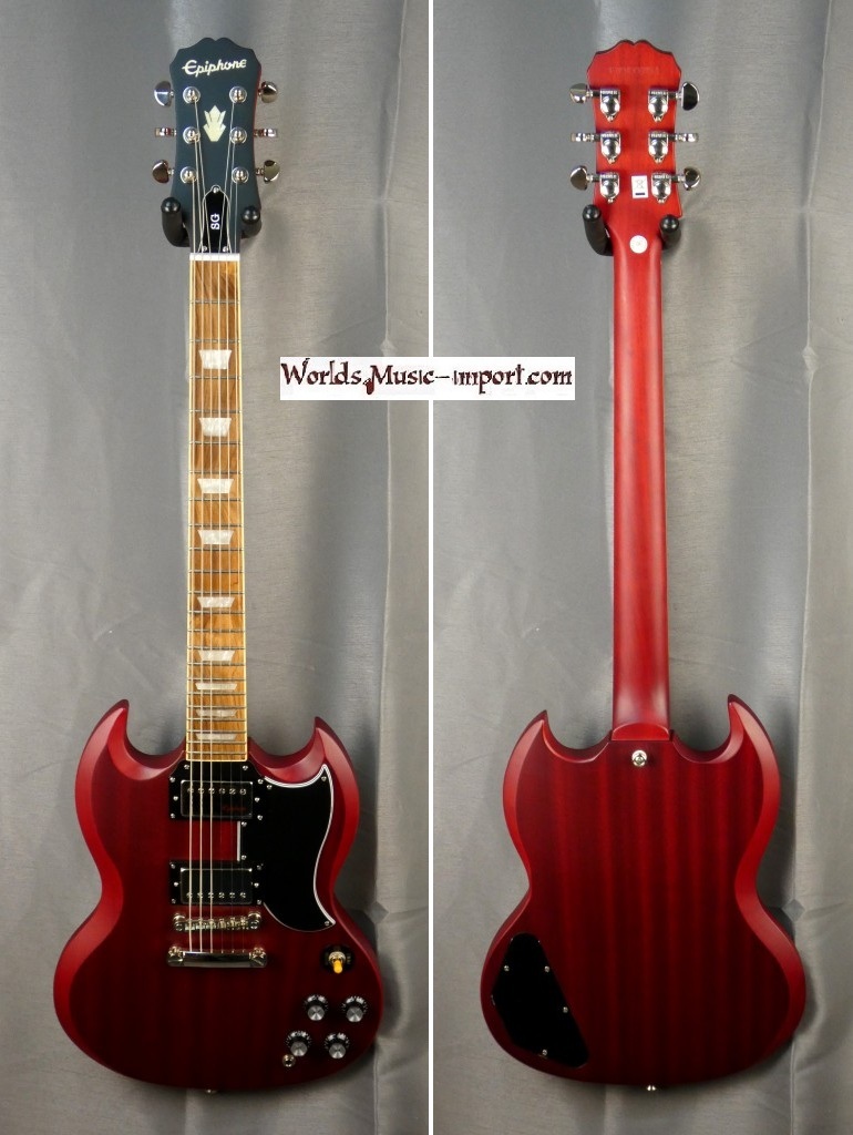 EPIPHONE SG G-400 FadedWorn Cherry 2018 Etat collection