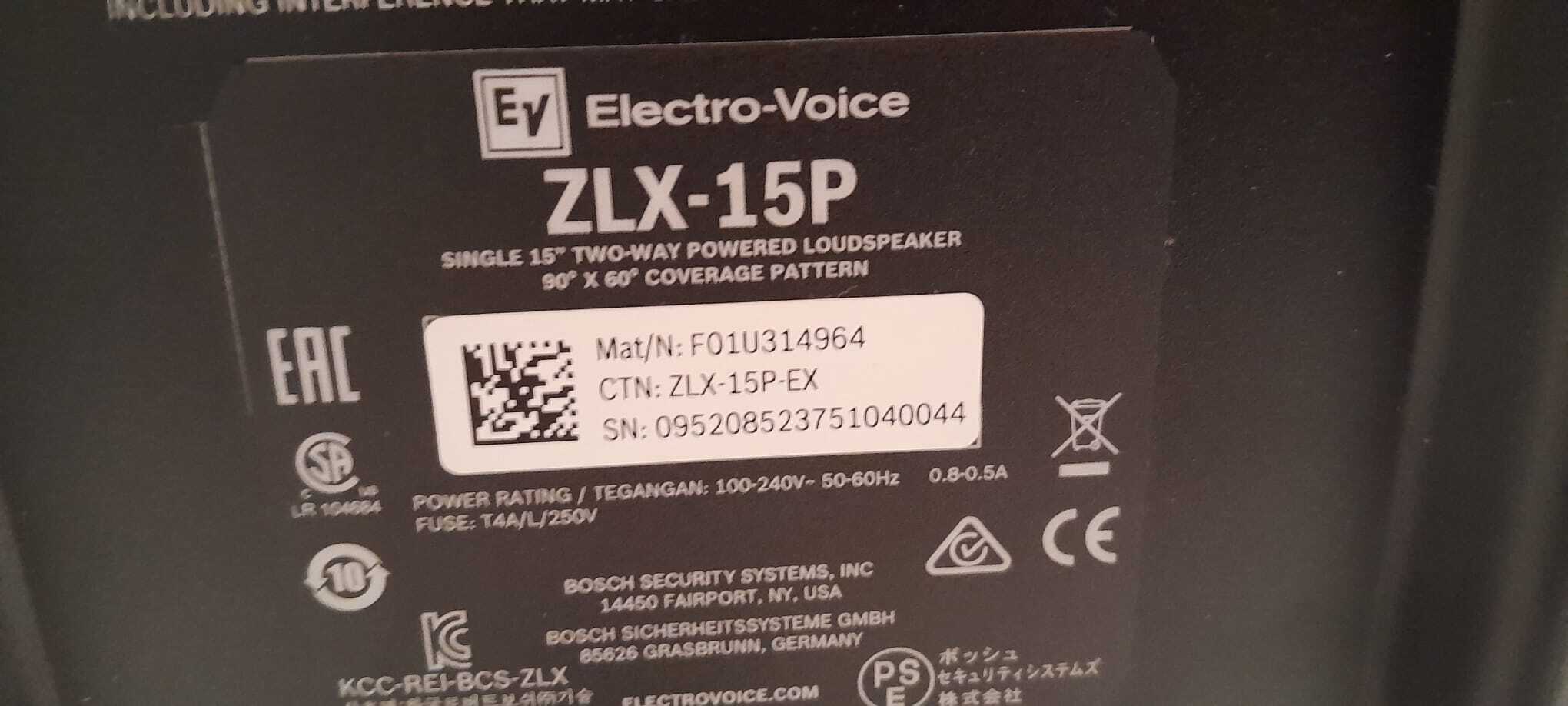 Electro-Voice ZLX-15P (57802)