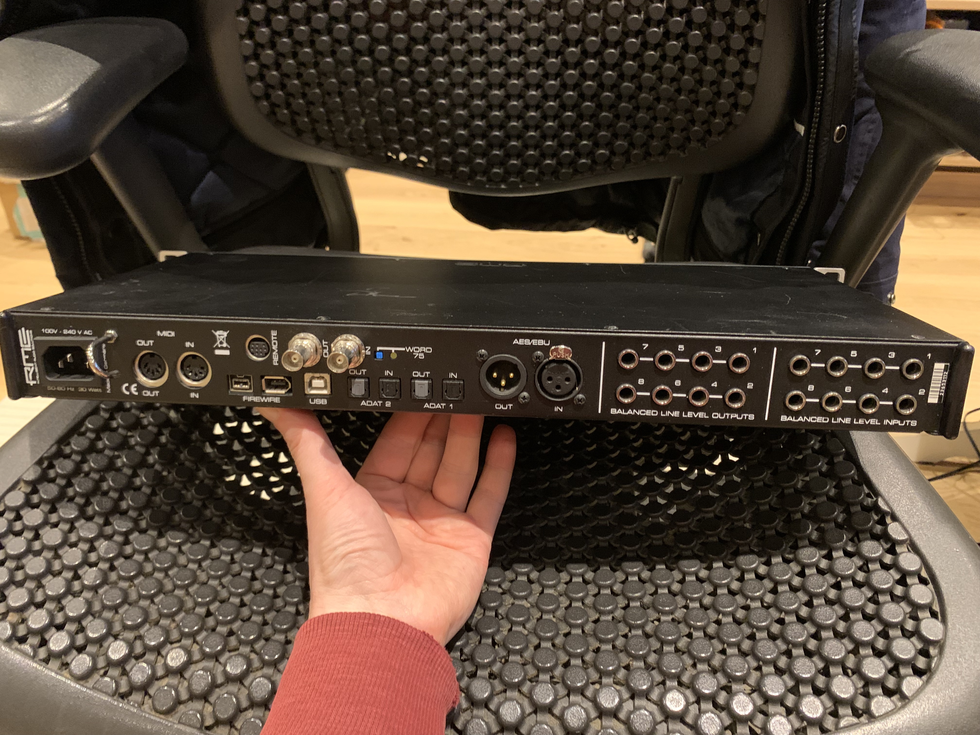 Vends RME Fireface 802