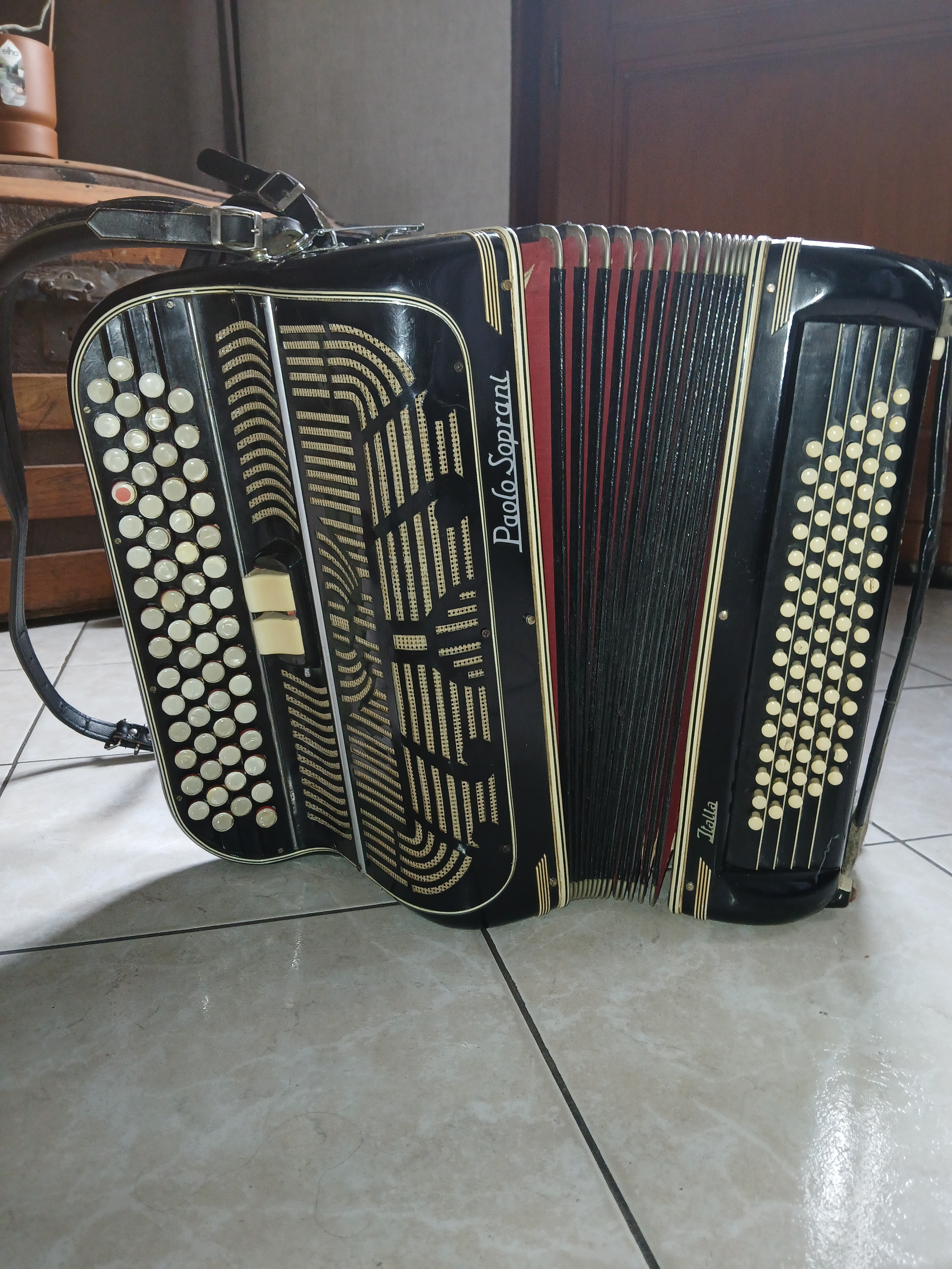 Vends 2 accordéons paolo soprani 
