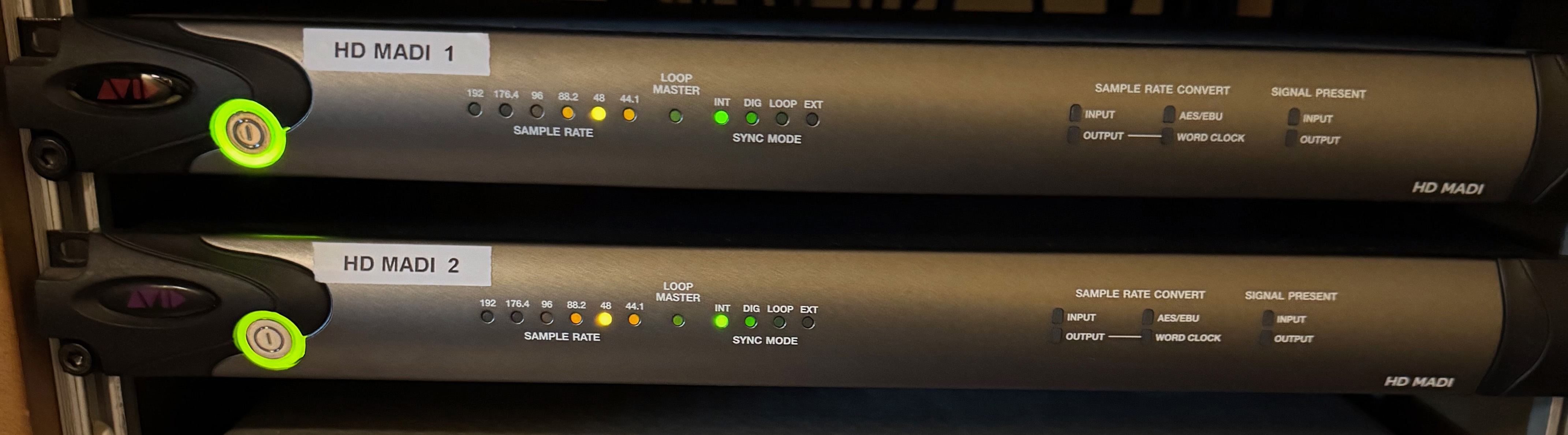 Vends Interface Avid HD madi