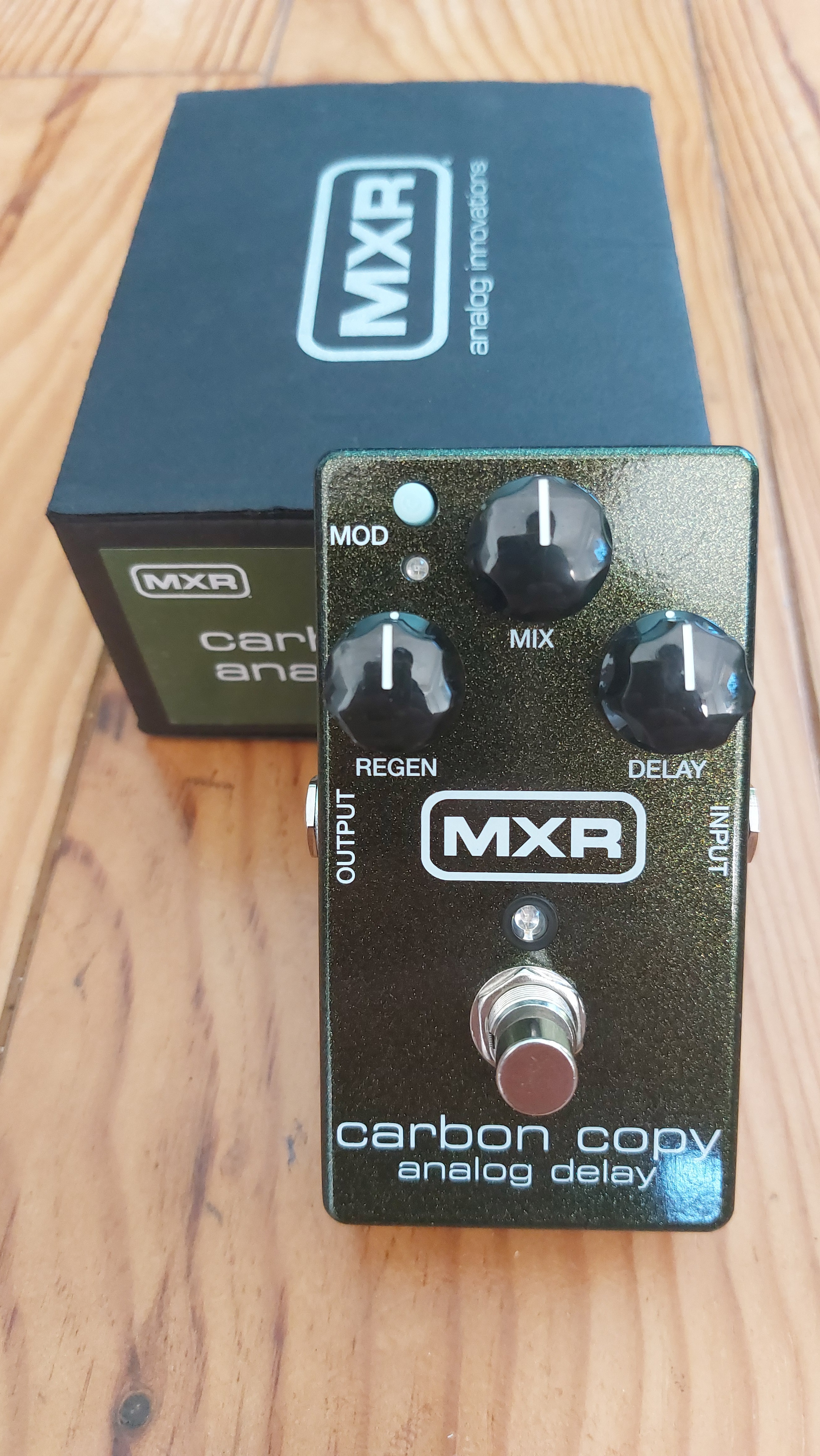 MXR Carbon Copy Analog Delay (M169) – Proche du Neuf – Boîte & Manuels (Full Set)