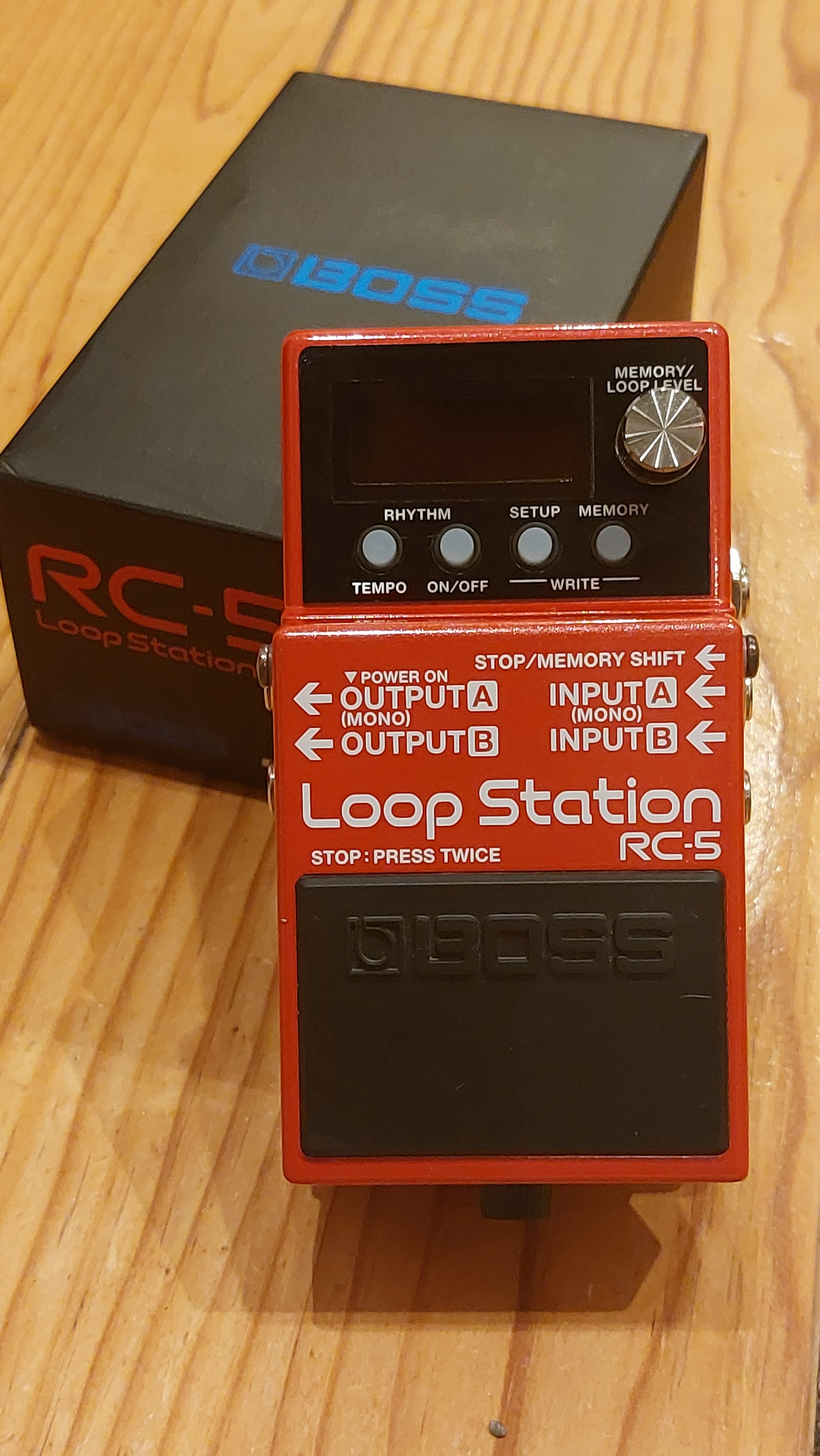 Looper Boss RC-5 Loop Station – Etat excellent avec boîte