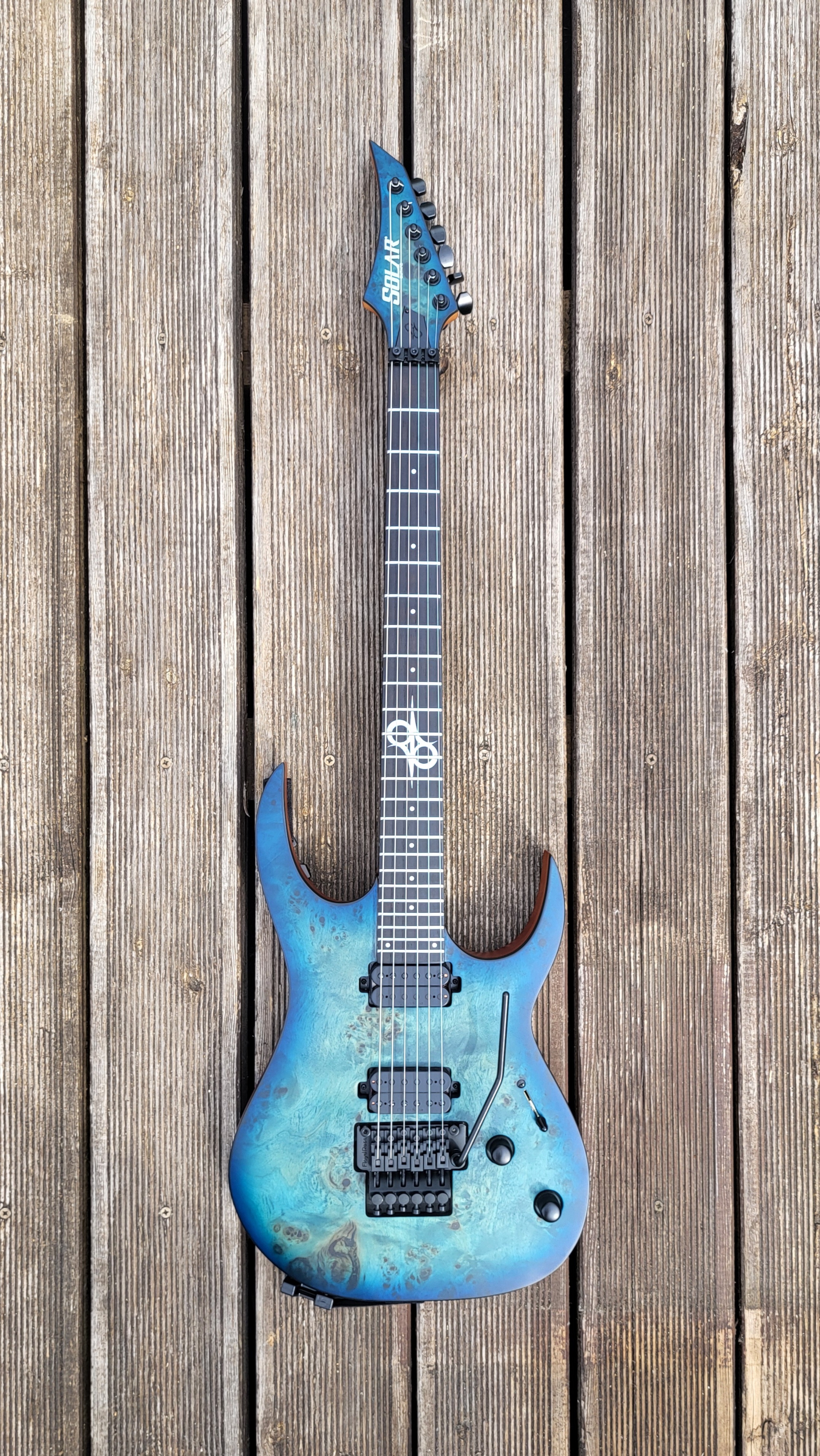 Guitare Solar S1.6FRBLB 