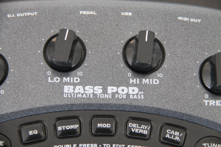 Vends LINE 6 Pod Bass - simulateur ampli basse