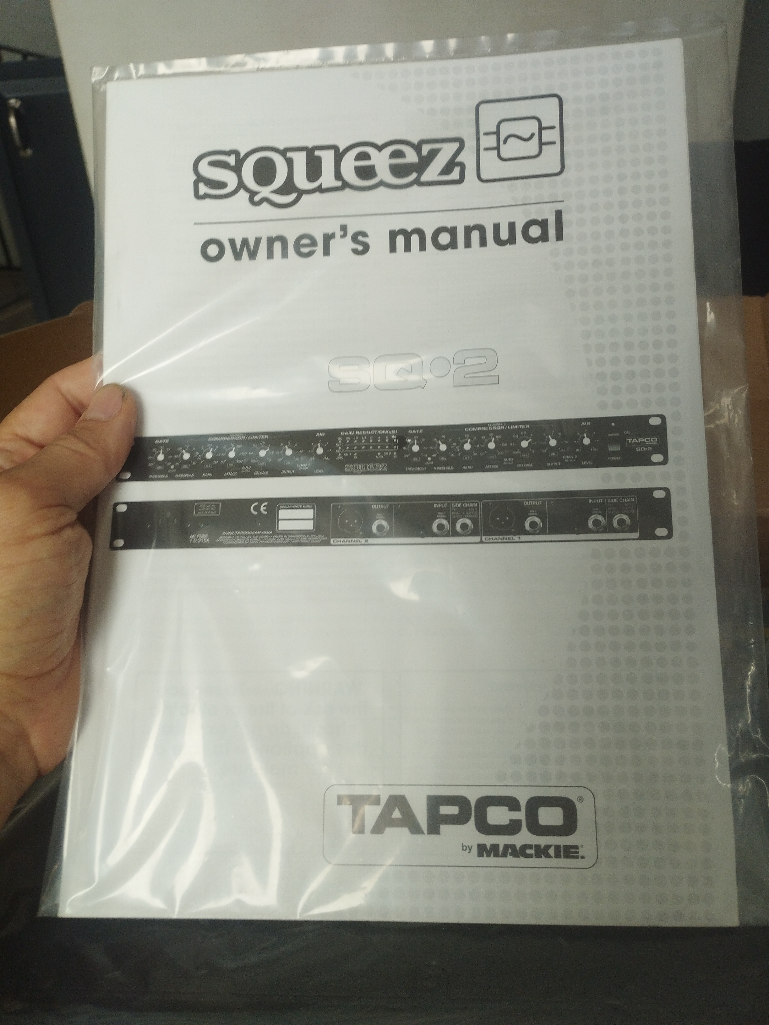 Tapco SQUEEZ compresseur/gate (74905)