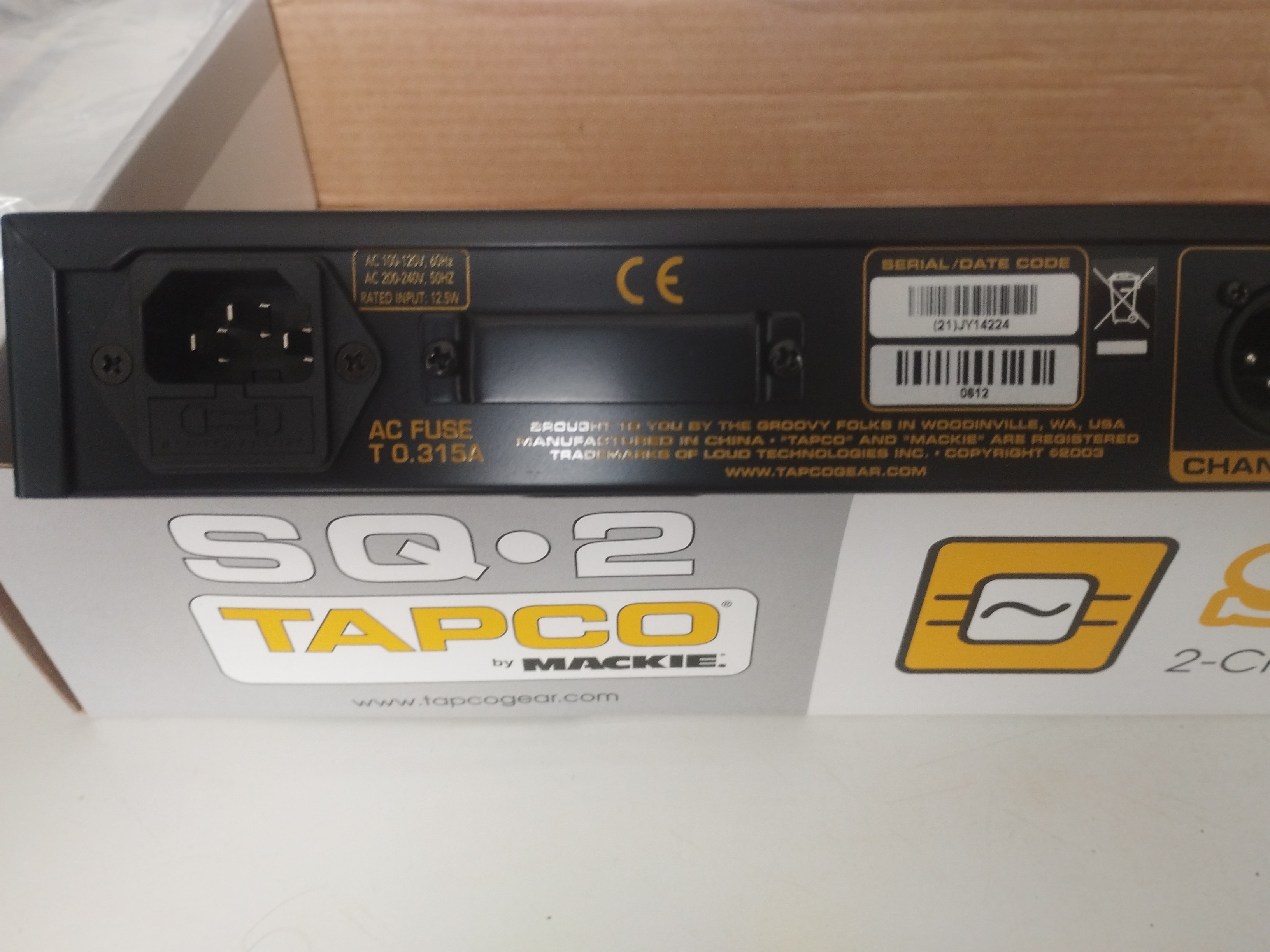 Tapco SQUEEZ compresseur/gate (125)