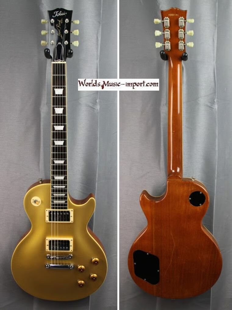 TOKAI Les Paul STD LS-55GT Love Rock Goldtop 1995 japon