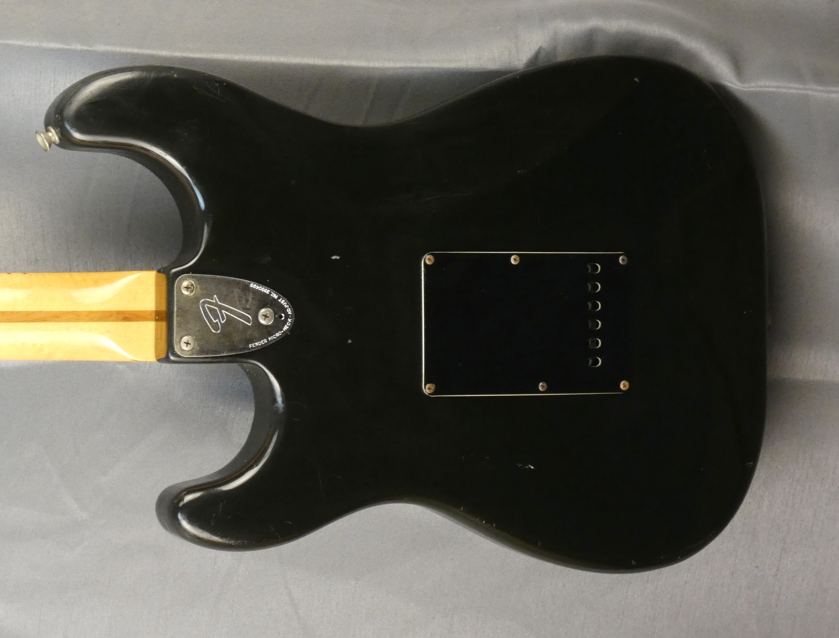 fender stratocaster 1978 cbs black ash usa  (5)