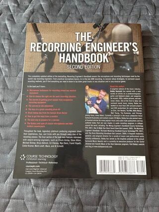 Course Technology livre The Recording Engineer's Handbook 2nd Ed (20405)