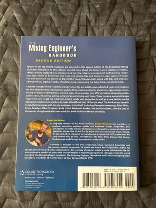 Course Technology livre The Mixing Engineer's Handbook 2nd Ed. (14540)