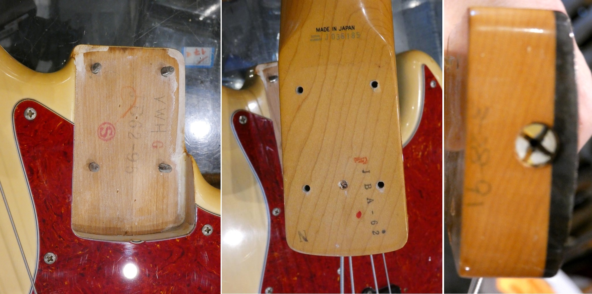fender jazz bass JB62-950 US white 1991 1990 japon japan (3)