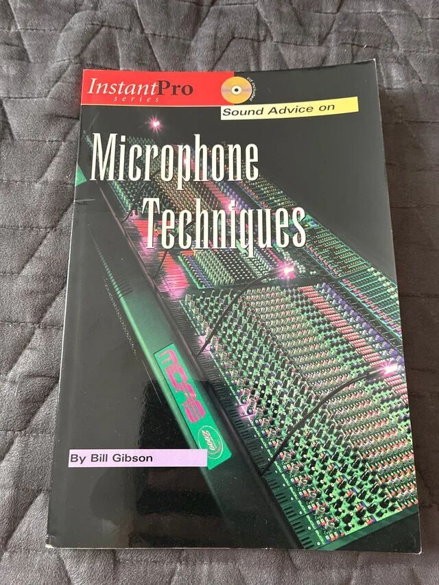 VEnds livre Sound Advice on Microphone Techniques