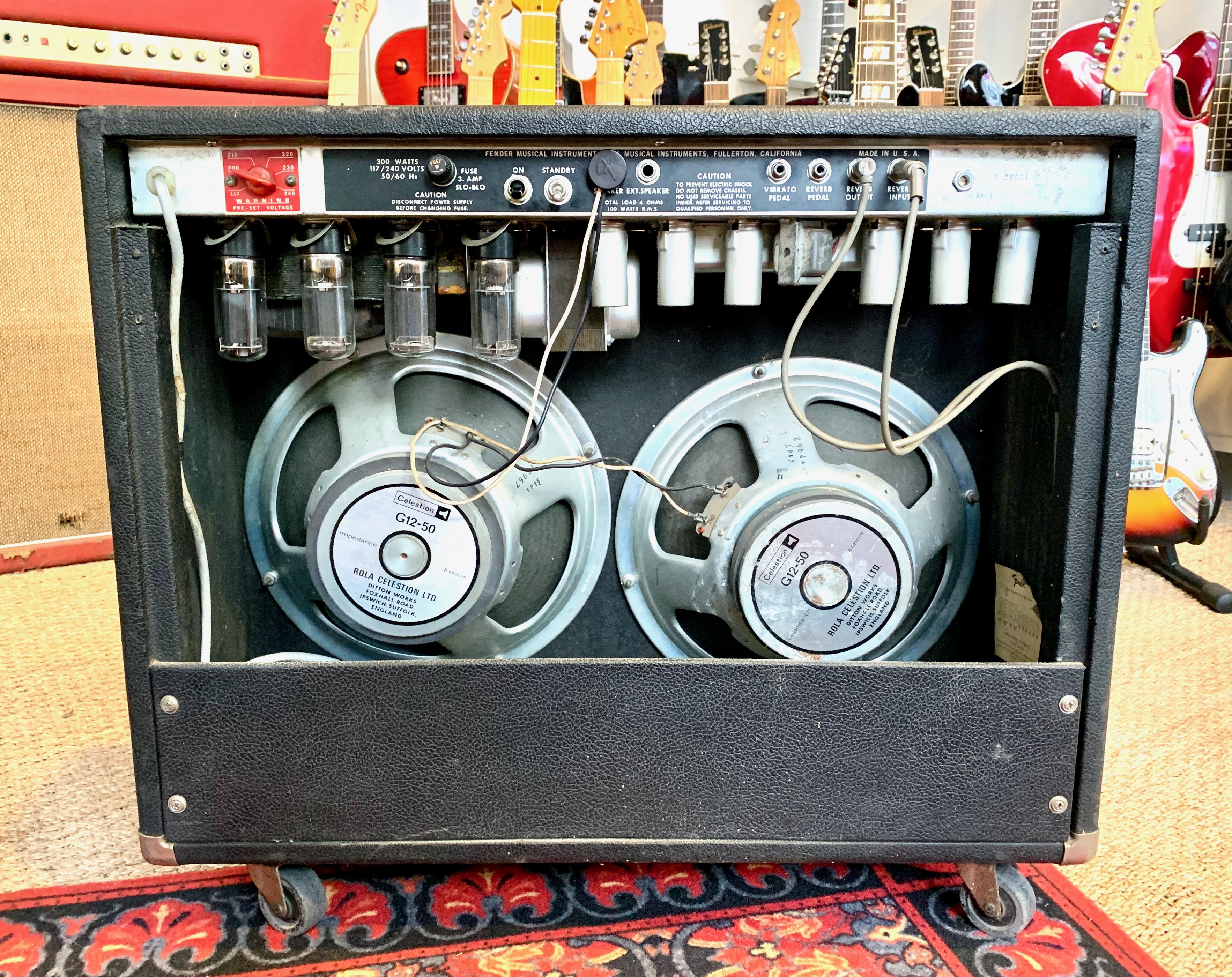 Fender Twin Reverb "Silverface" (1968-1982) (92668)