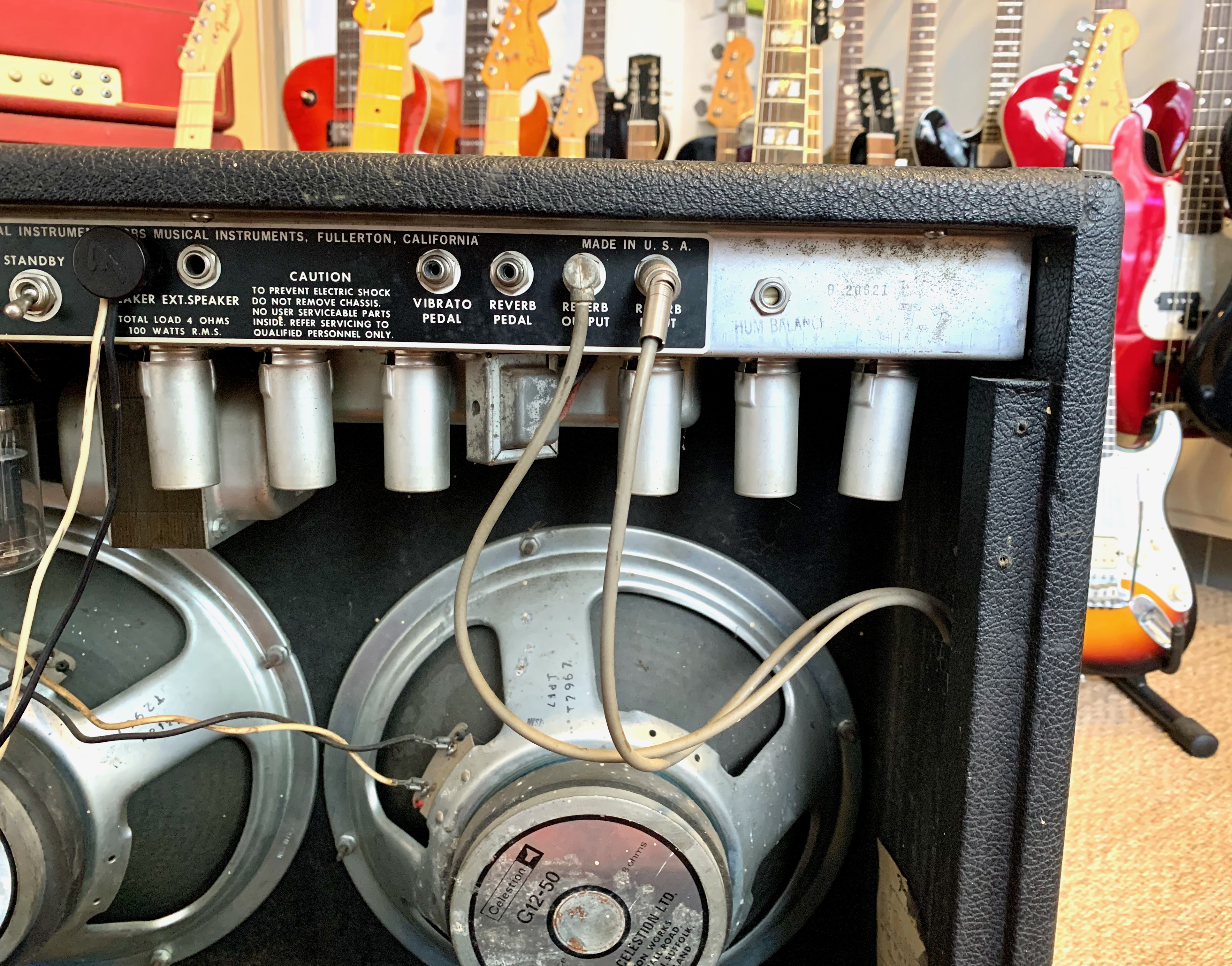 Fender Twin Reverb "Silverface" (1968-1982) (30580)