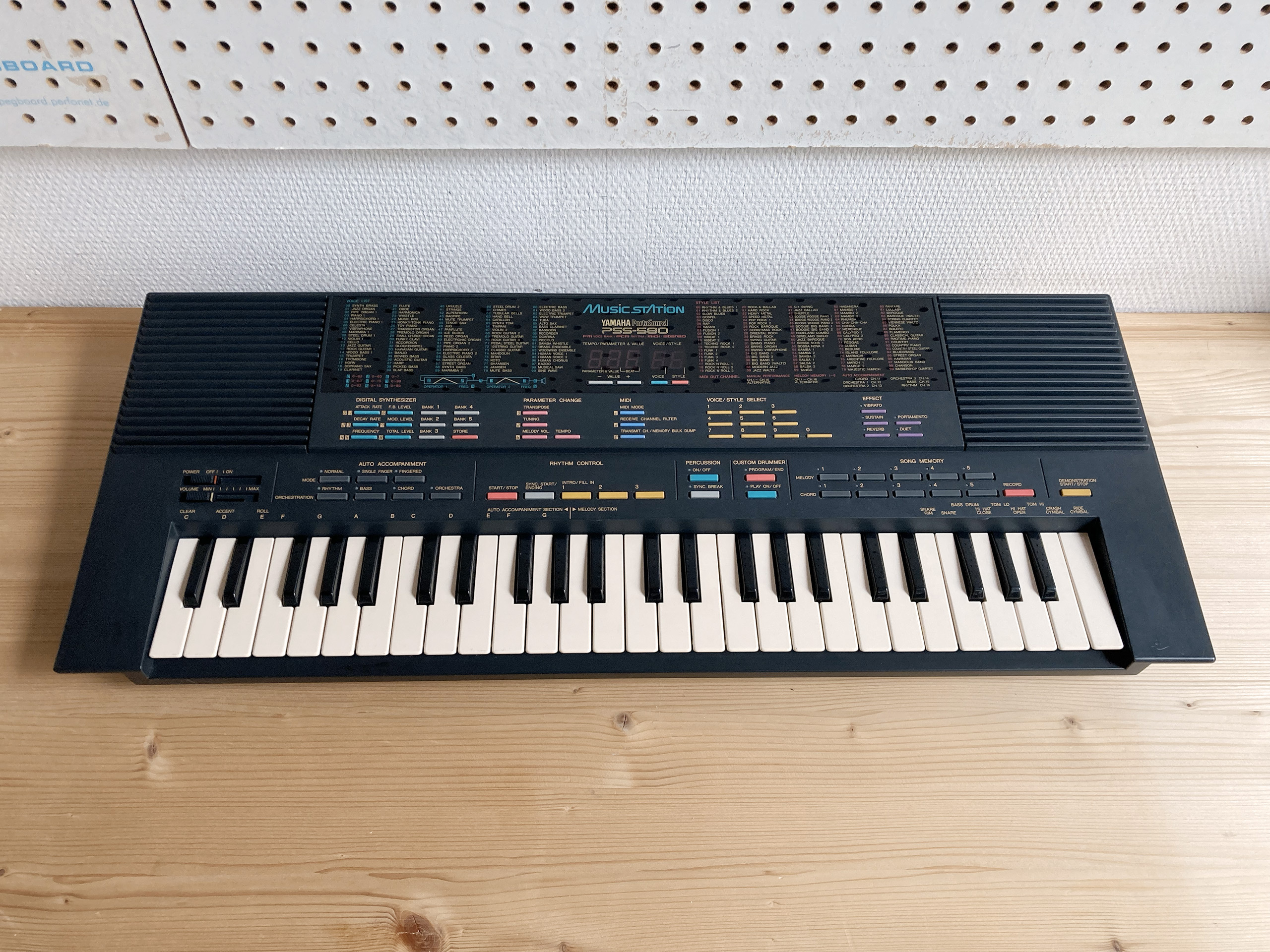 Yamaha PSS-580 - Synthé FM