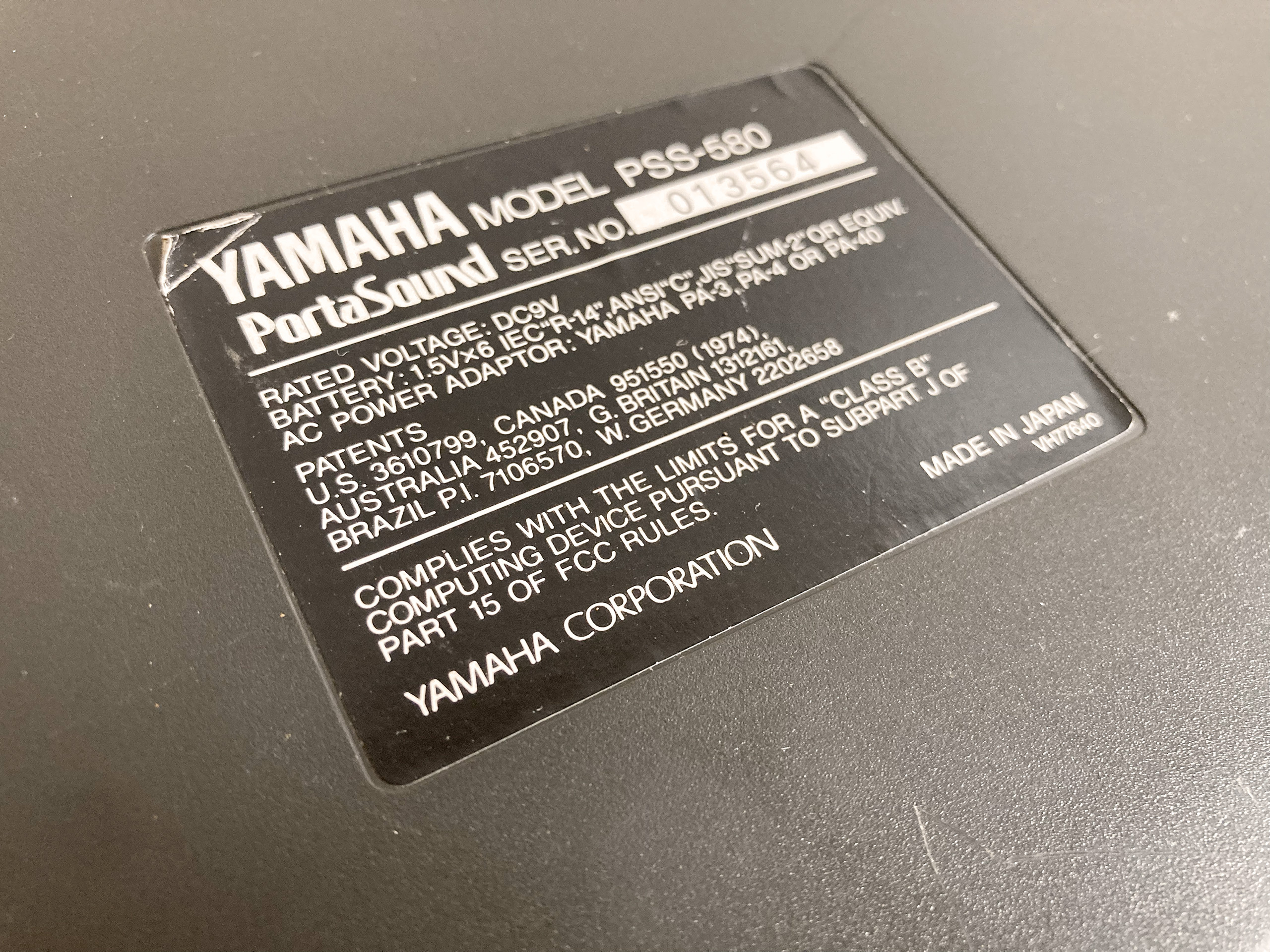 Yamaha-PSS-580 0171