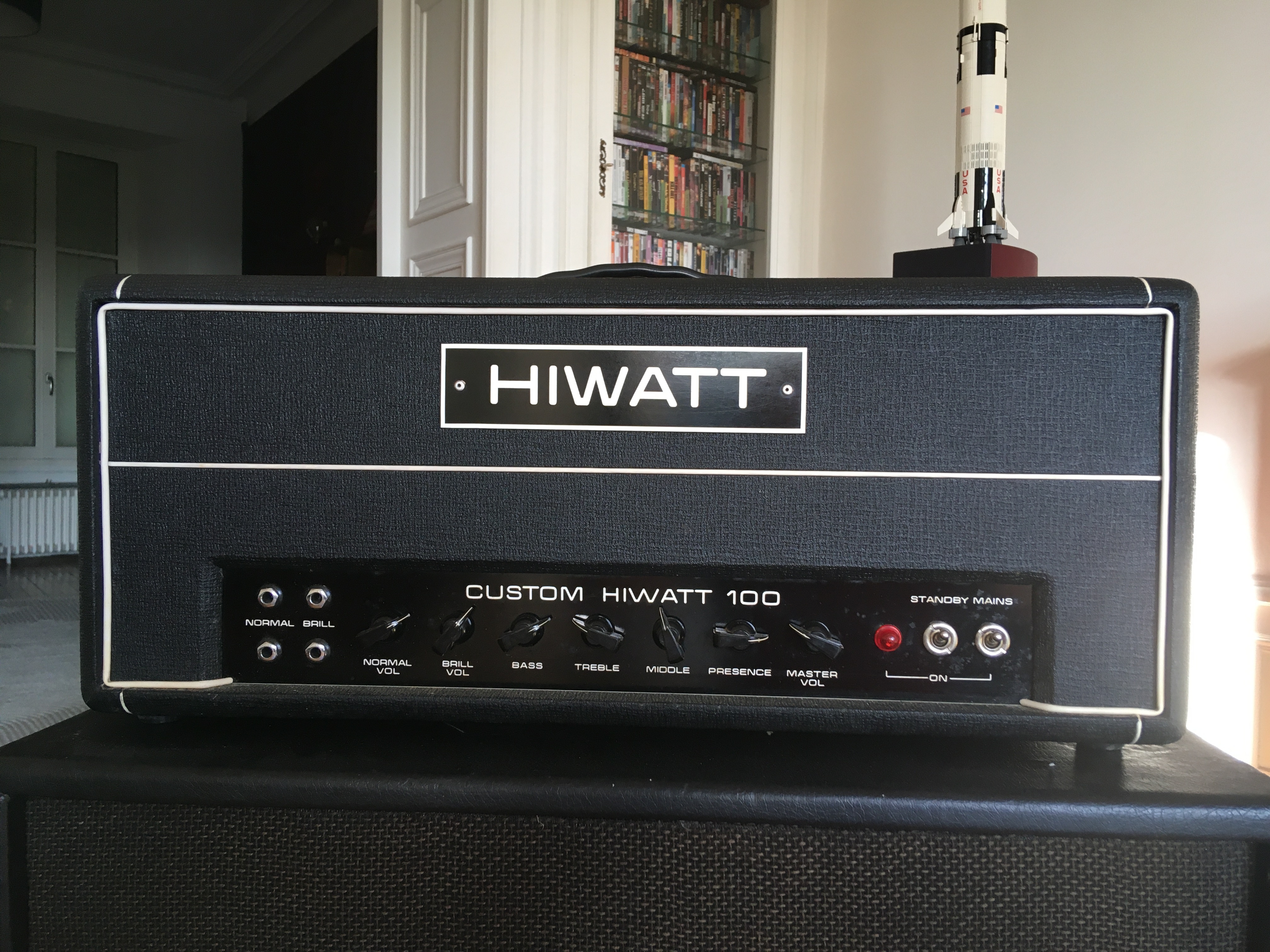 HIWATT Custom 100 DR103  – 1974 – Etat collection - tubes Mullard d'origine